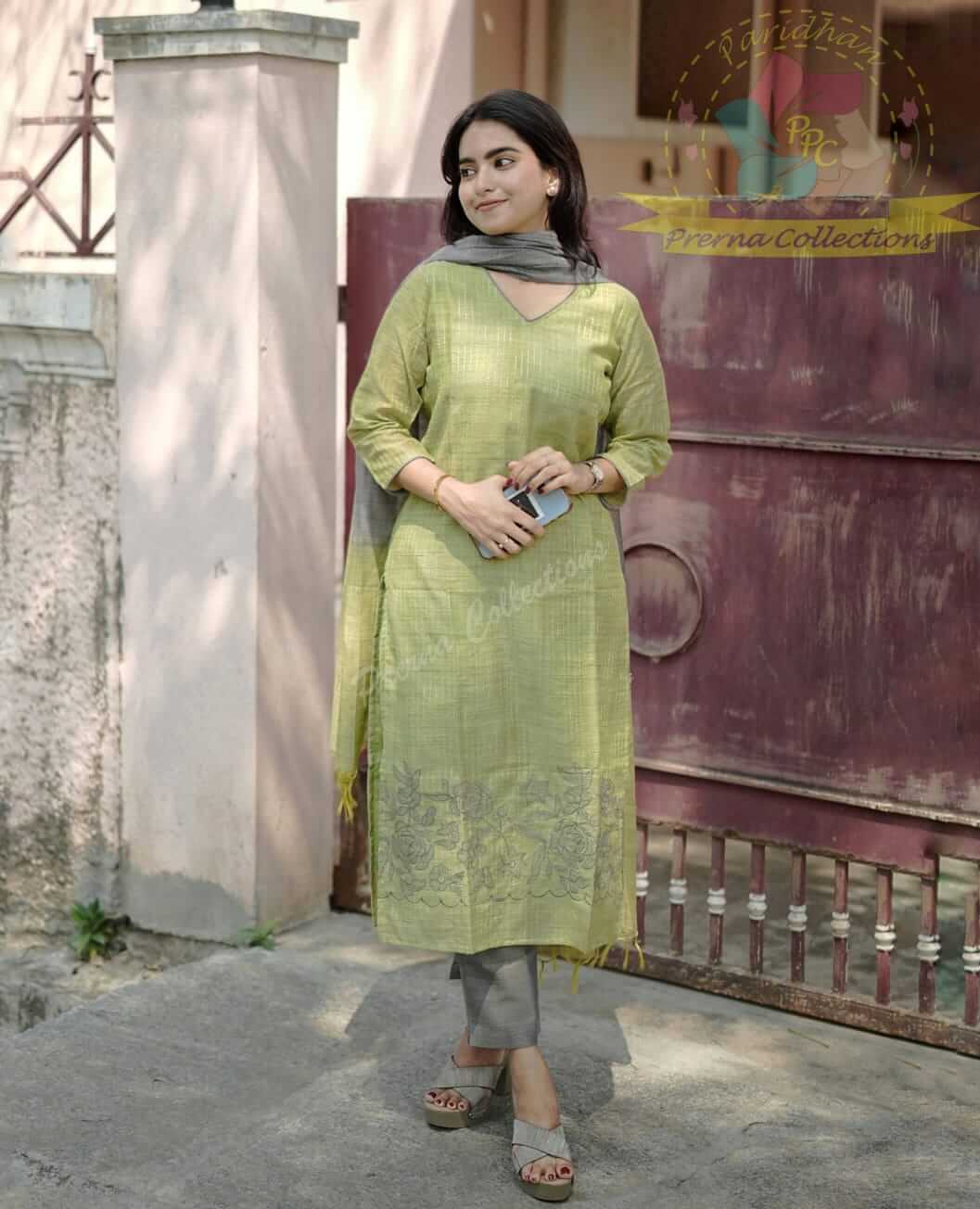 Cotton Silk Handloom Weaved