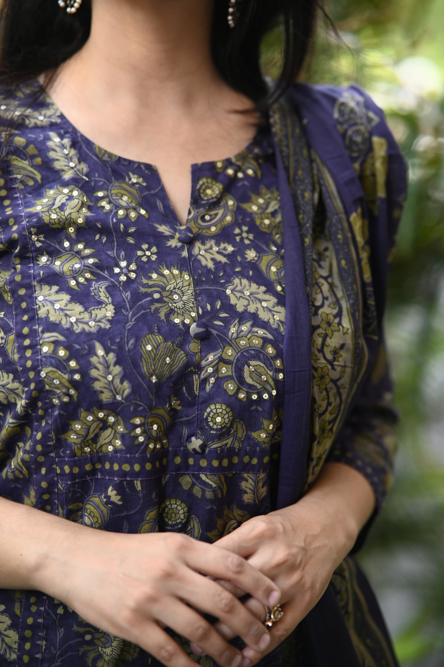 Porcelain Floral Print