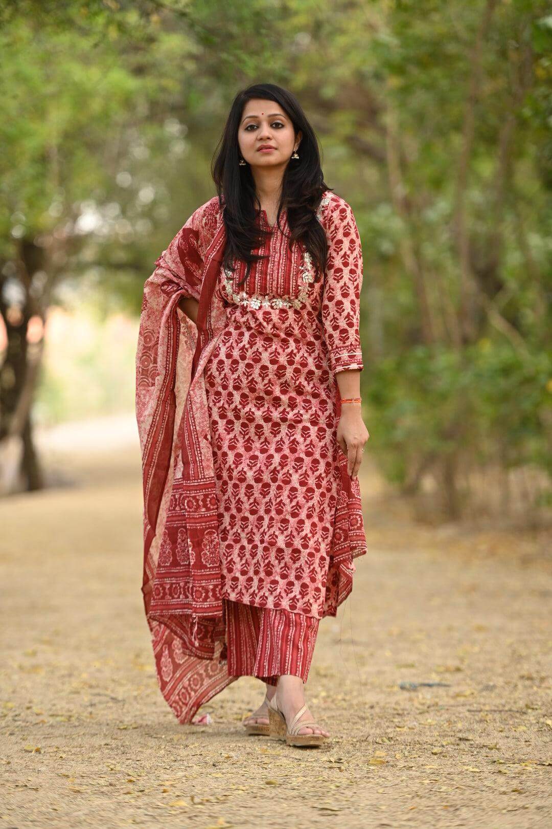 Bagru Kurti
