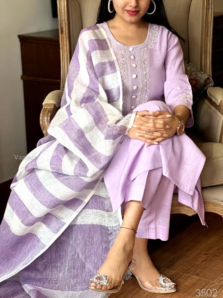 Embroidery & Linen duppata