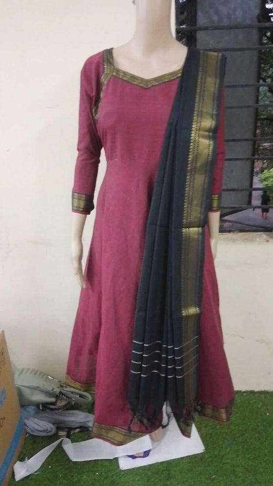 Mangalagiri Cotton Anarkali