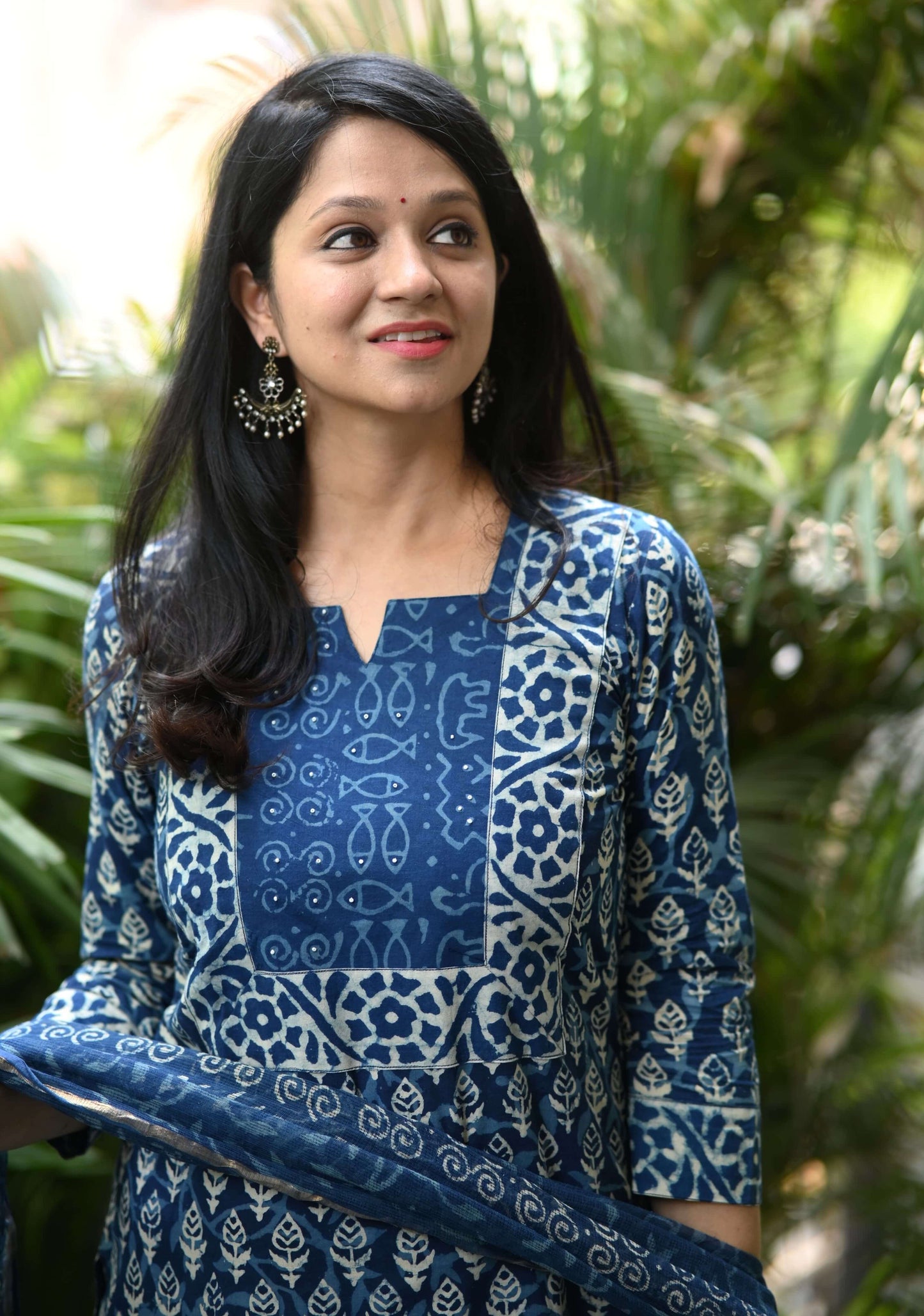 Indigo Bagru Handblock