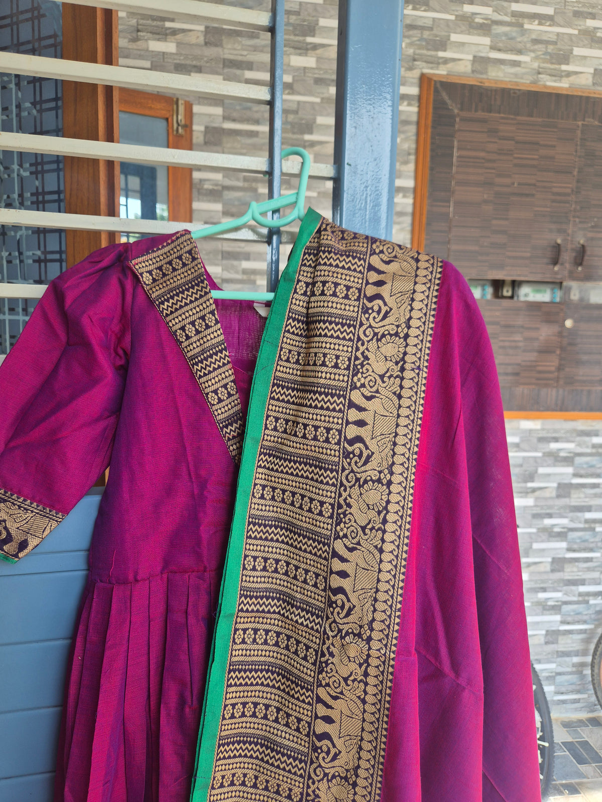 Narayanpeth Layered Anarkali 1