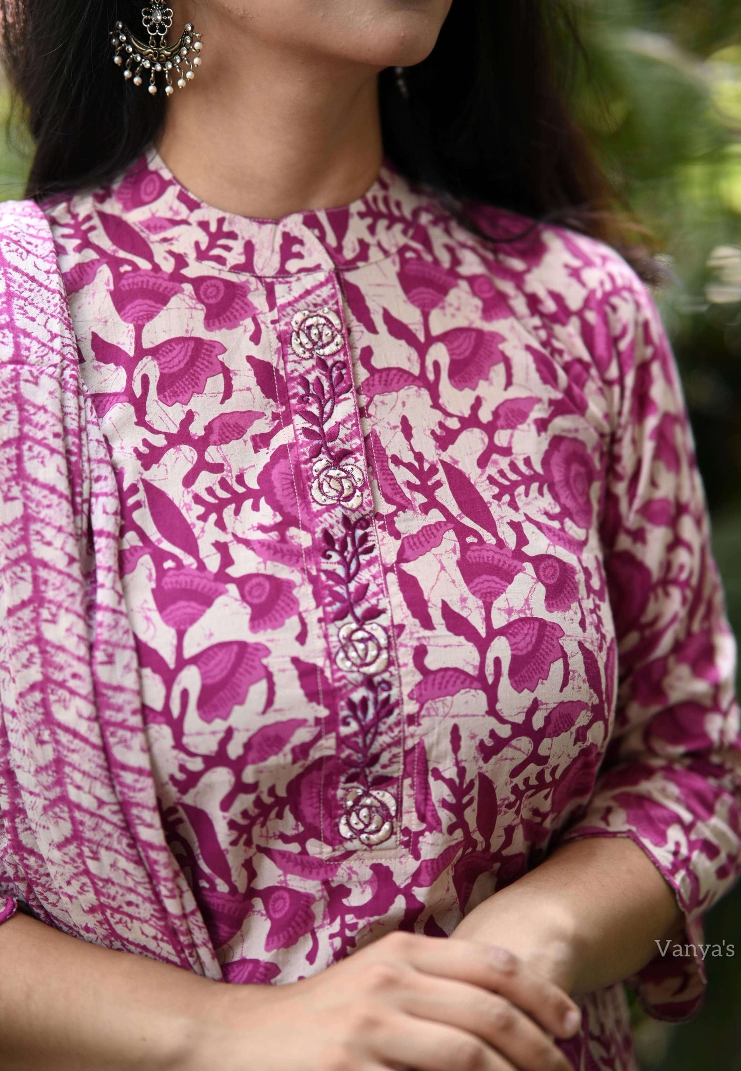 Pink Rust Scalloped Suits