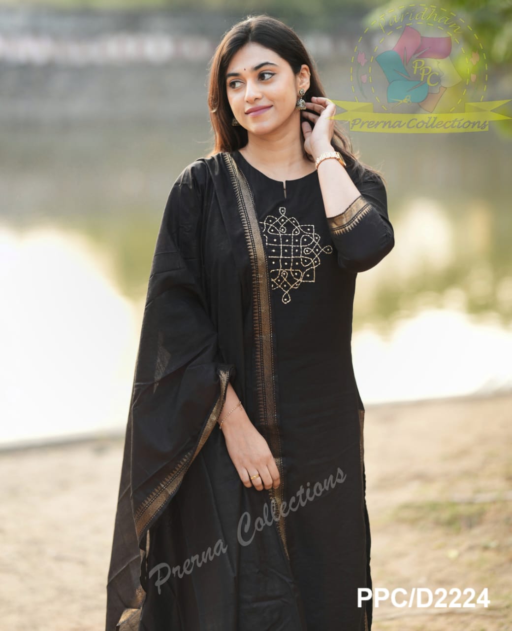 Mangalagiri with embroidery