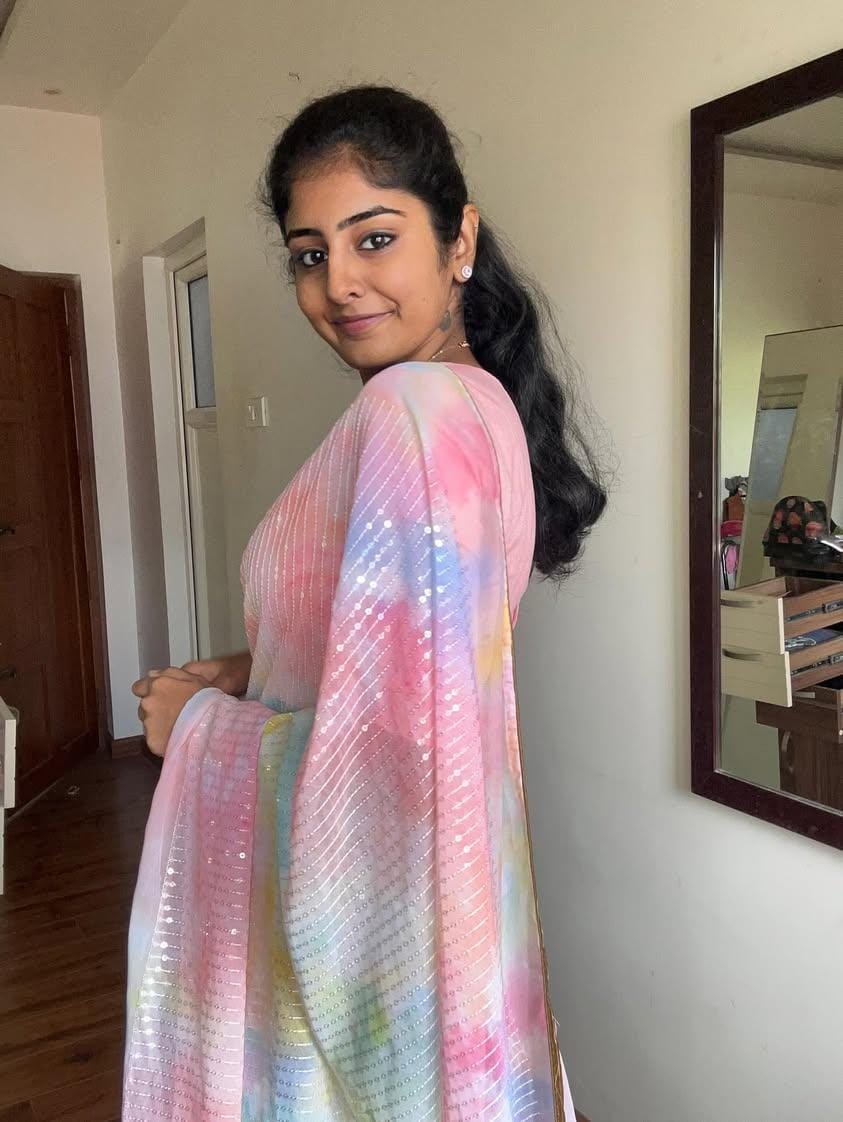 Sequnce work Saree