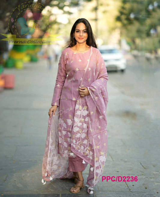 Jamdani Handwoven Salwar