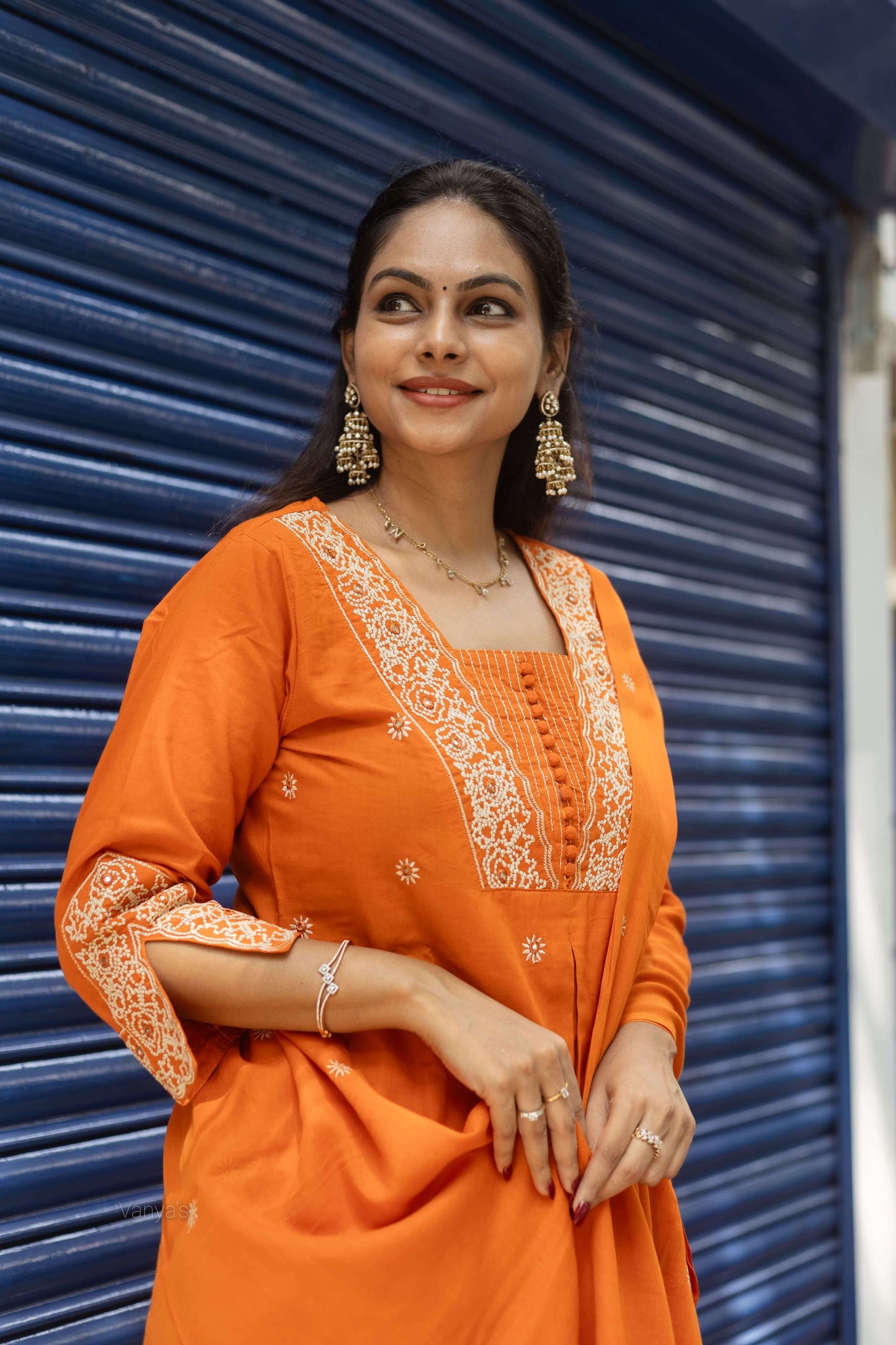 Rust Embroidery work