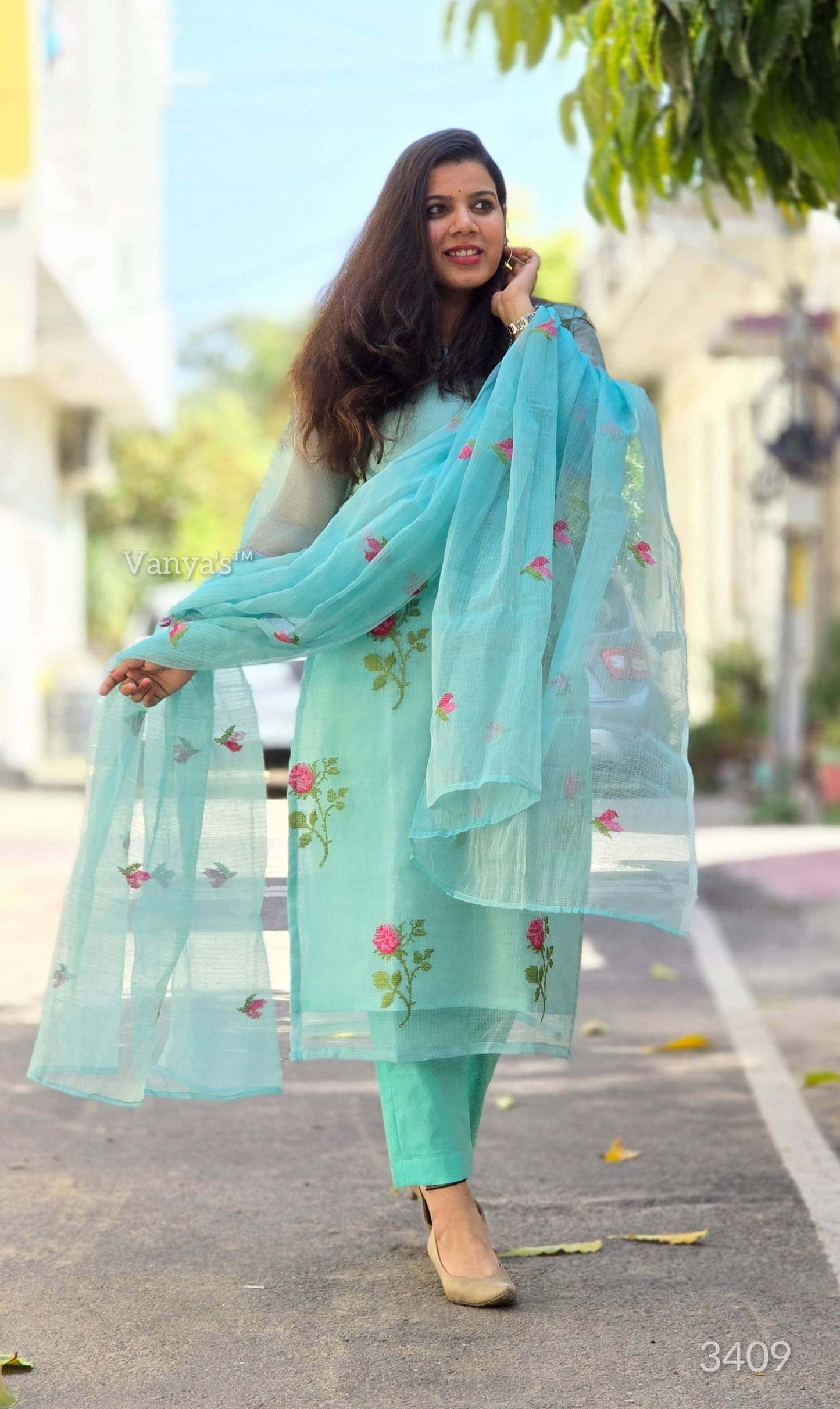 Kota Doria - Sea Blue