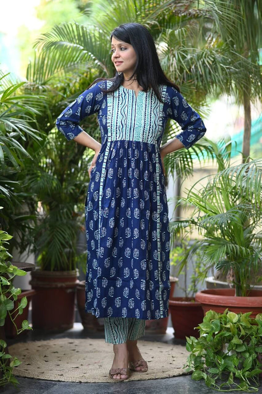 Gathered pattern coset