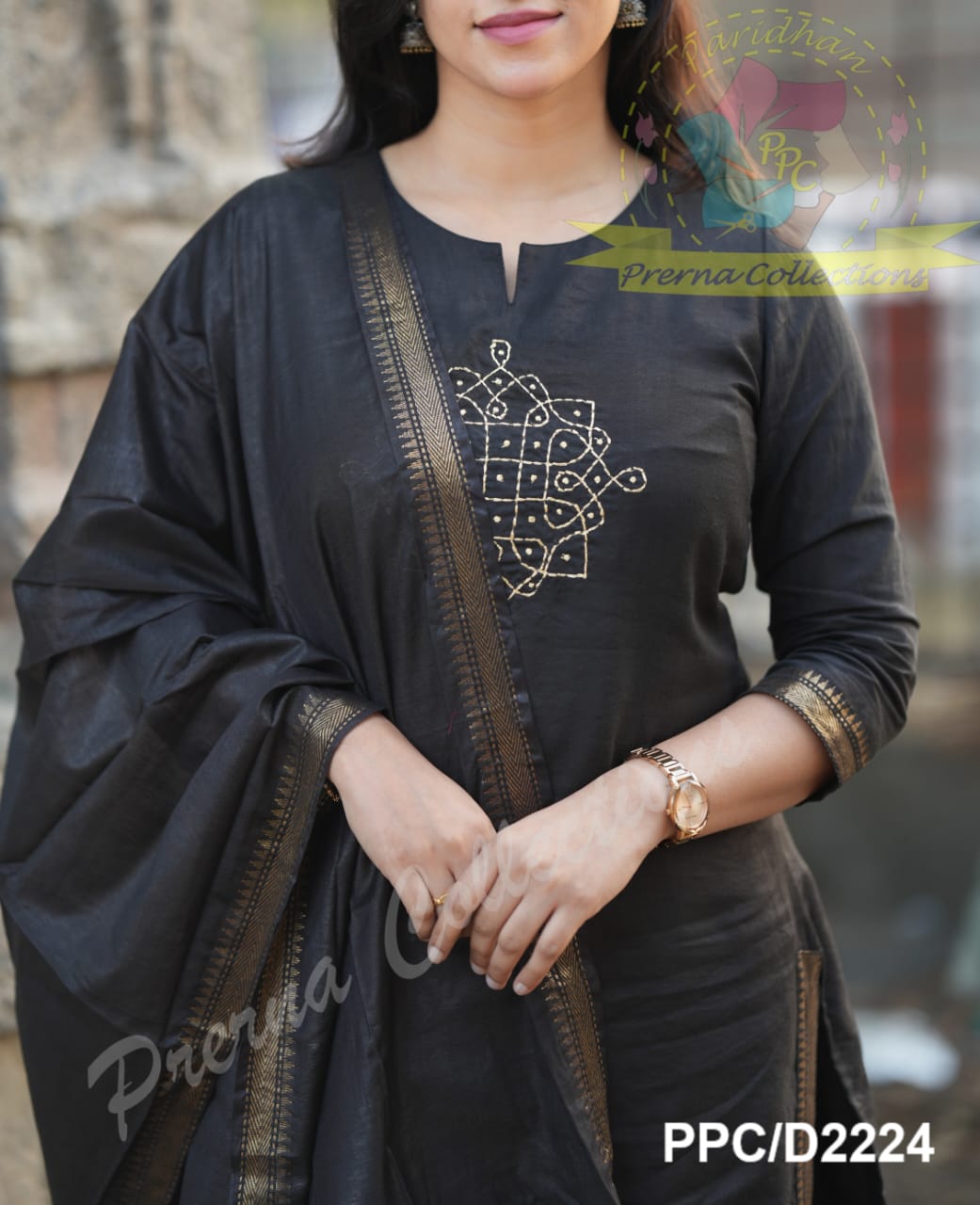 Mangalagiri with embroidery
