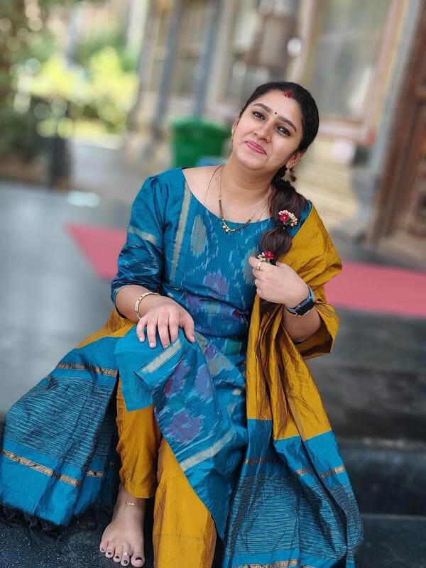 Pochampally Silk Salwar