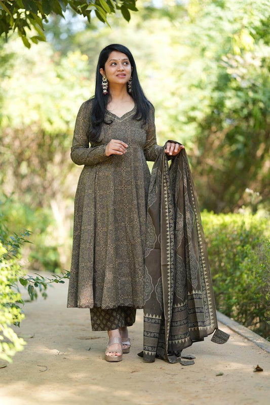 Embroidery Anarkali