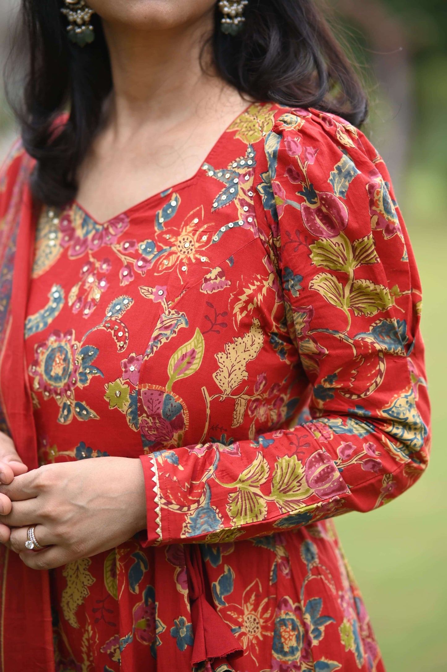 Full sleeve Anarkali