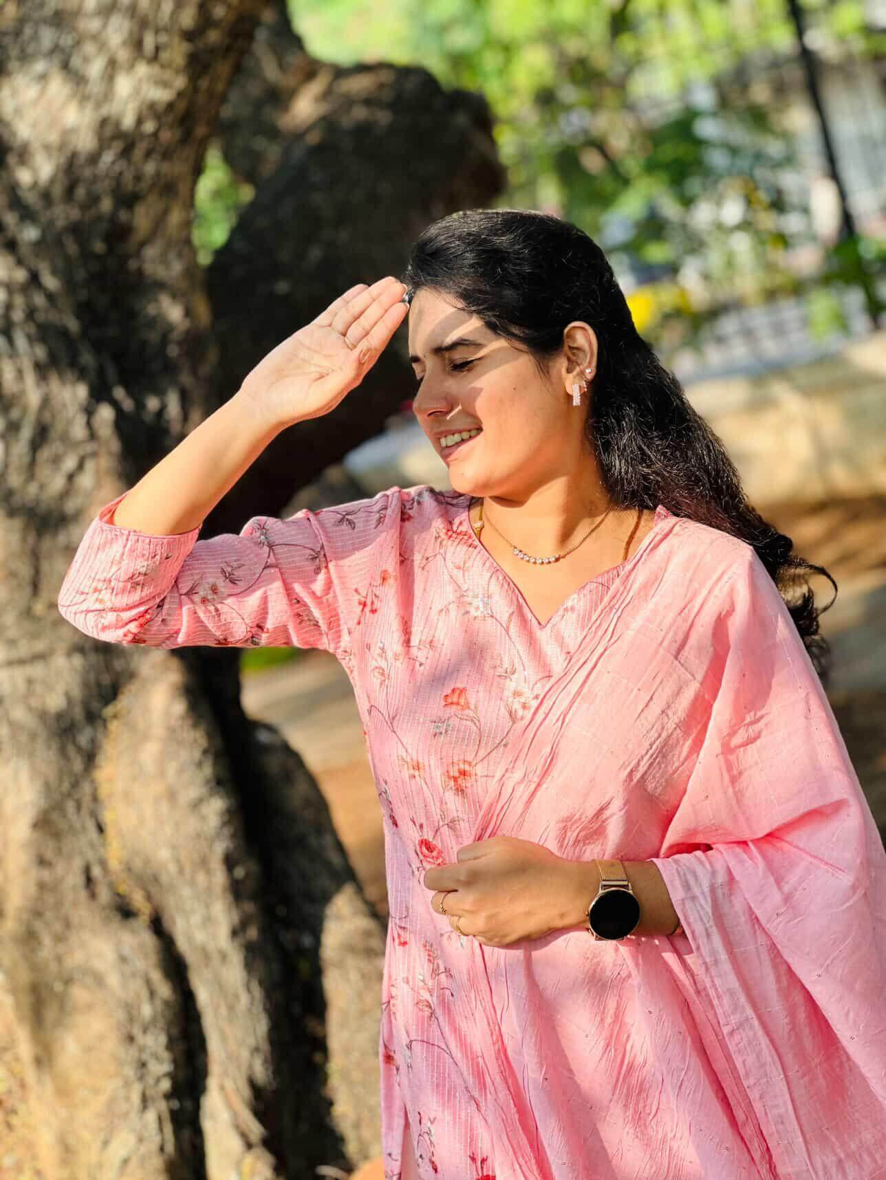 Chanderi Embroidery Suit