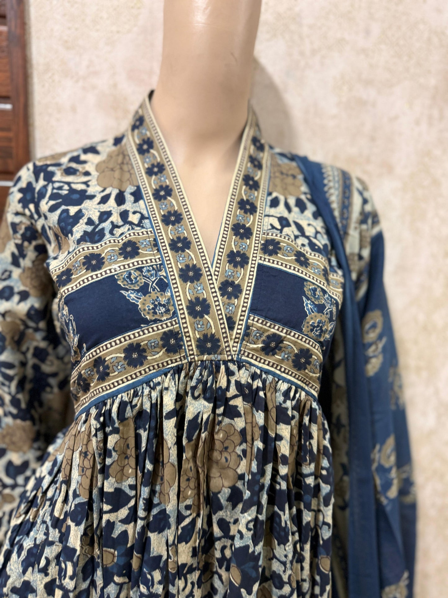 Alia Blue Anarkali