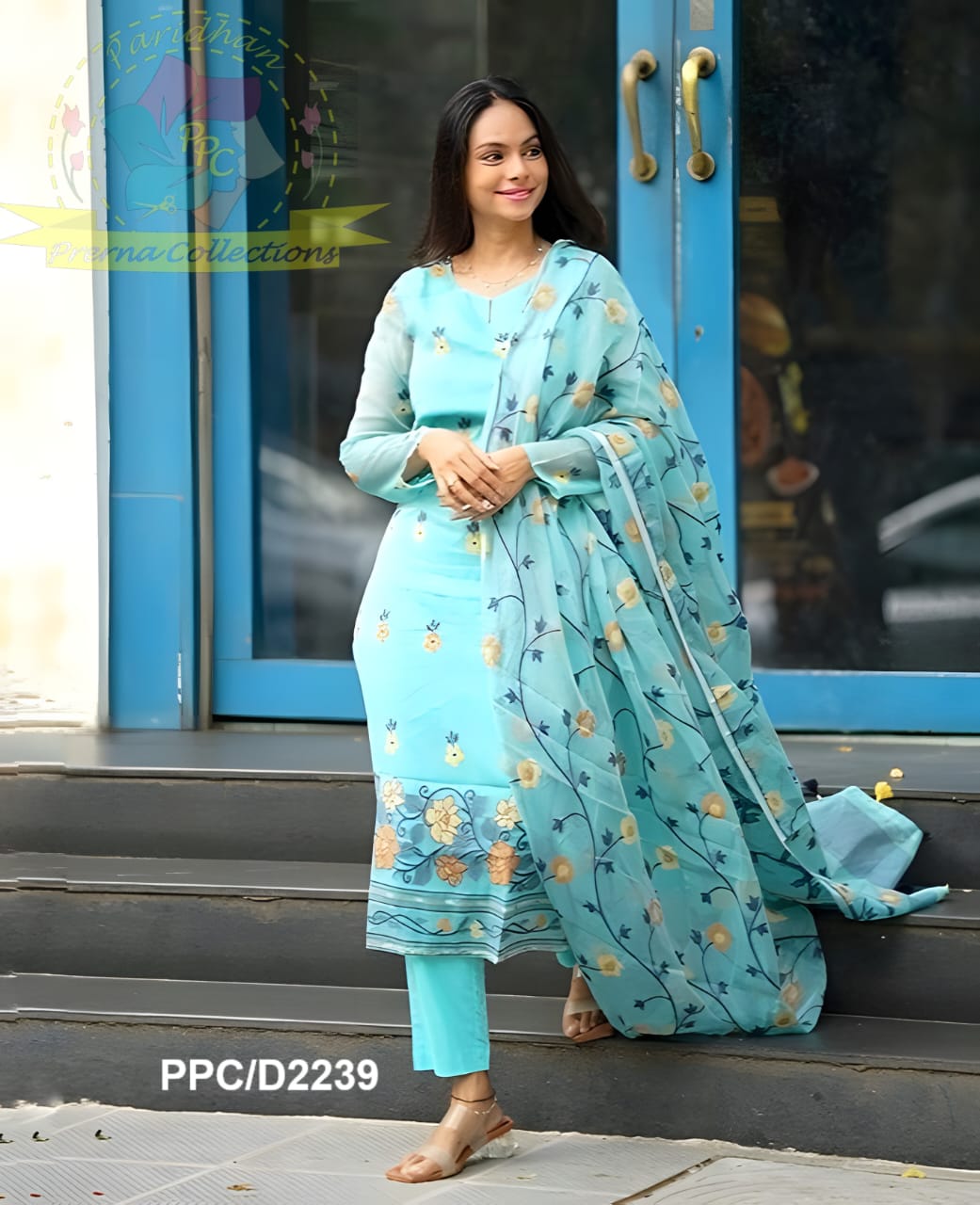 Jamdani Salwar Handwoven