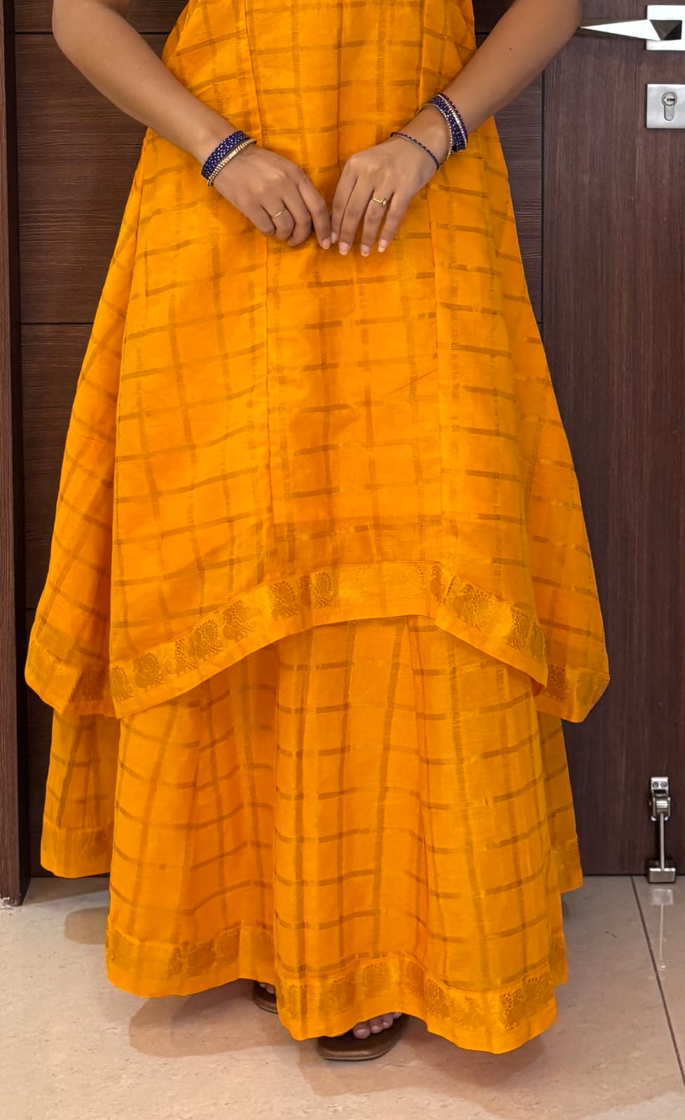 Haldi Traditional Skirt & top