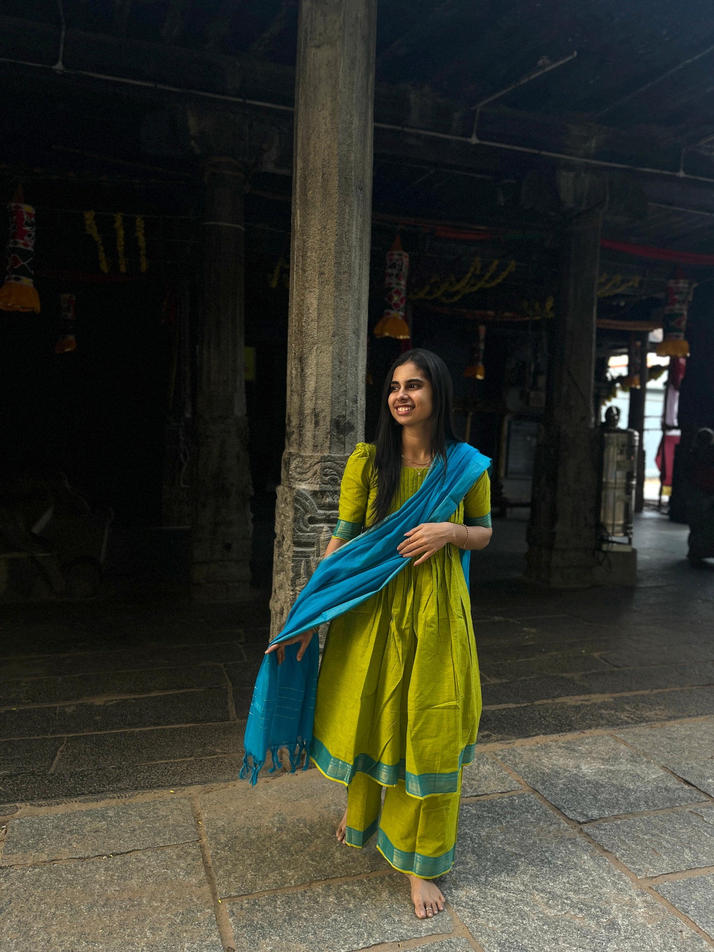 Pintex Parrot & Blue