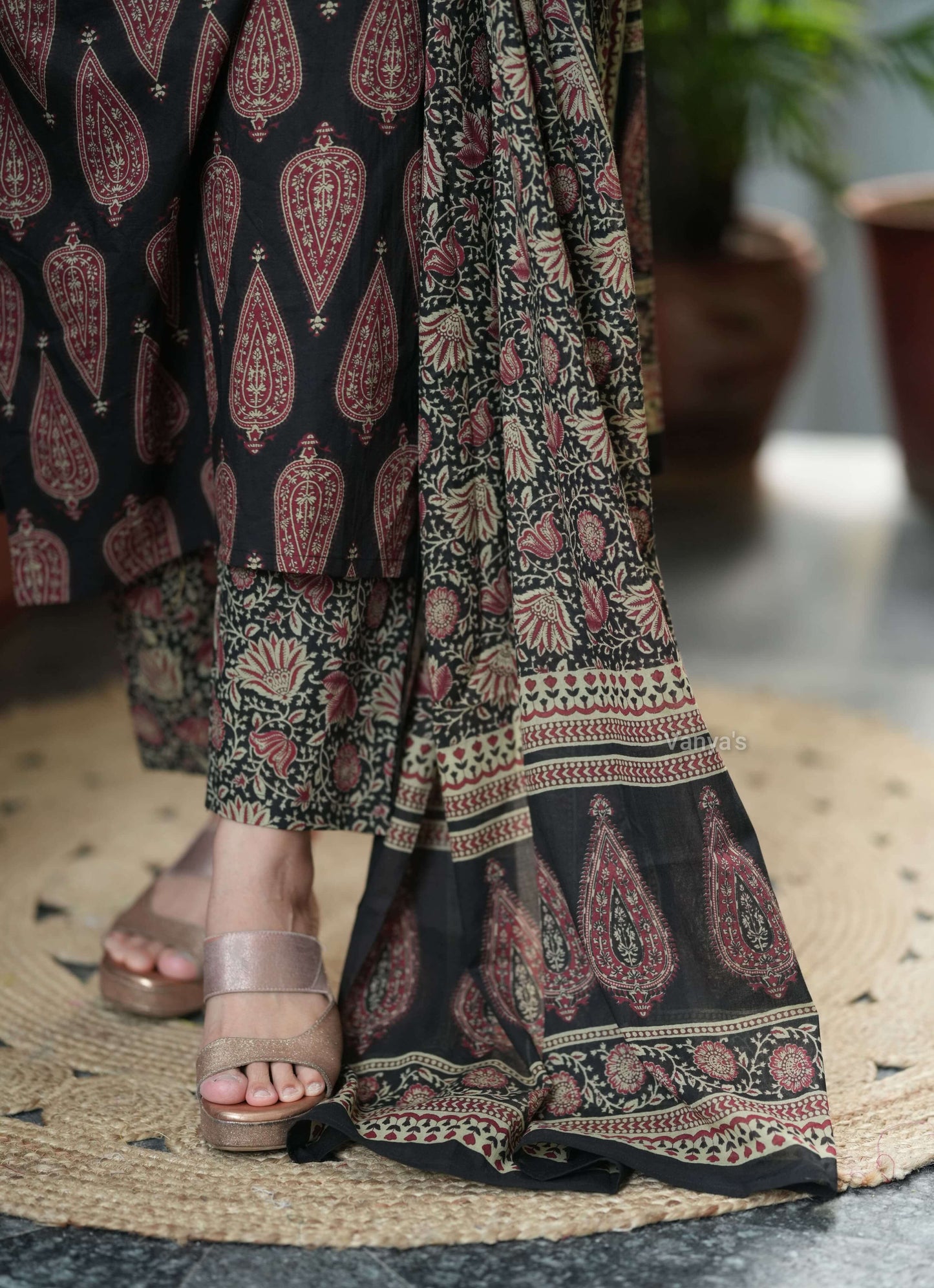 Proceline Ajrak Print