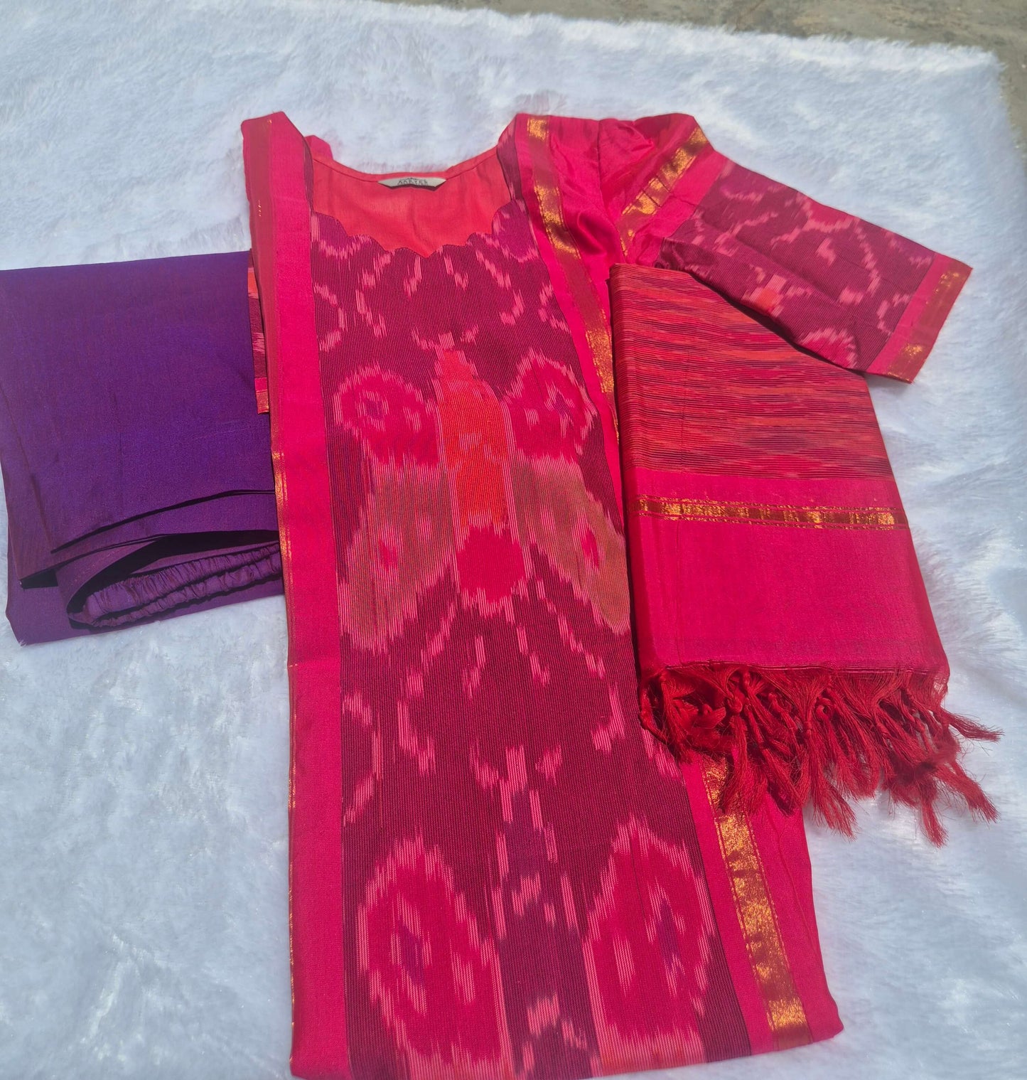 Pink & Purple  Scallop
