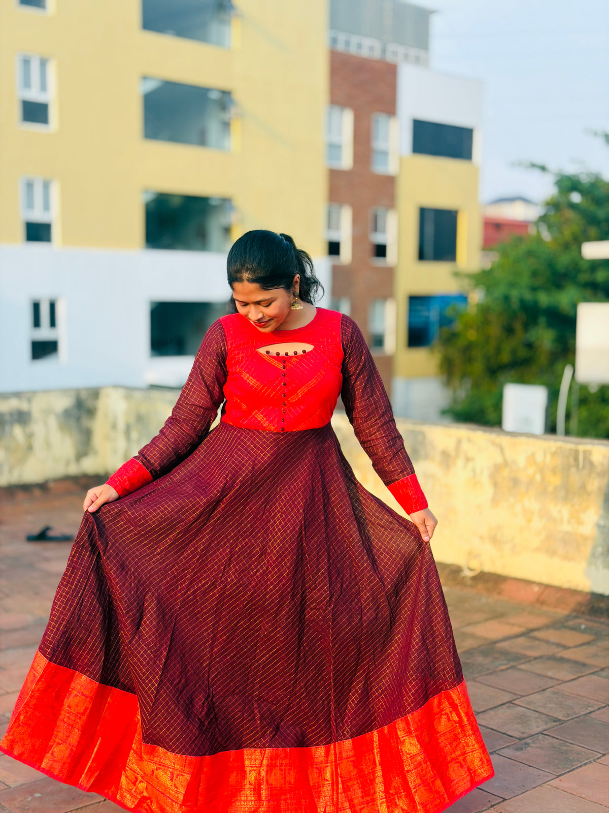 Sungudi Anarkali - 5