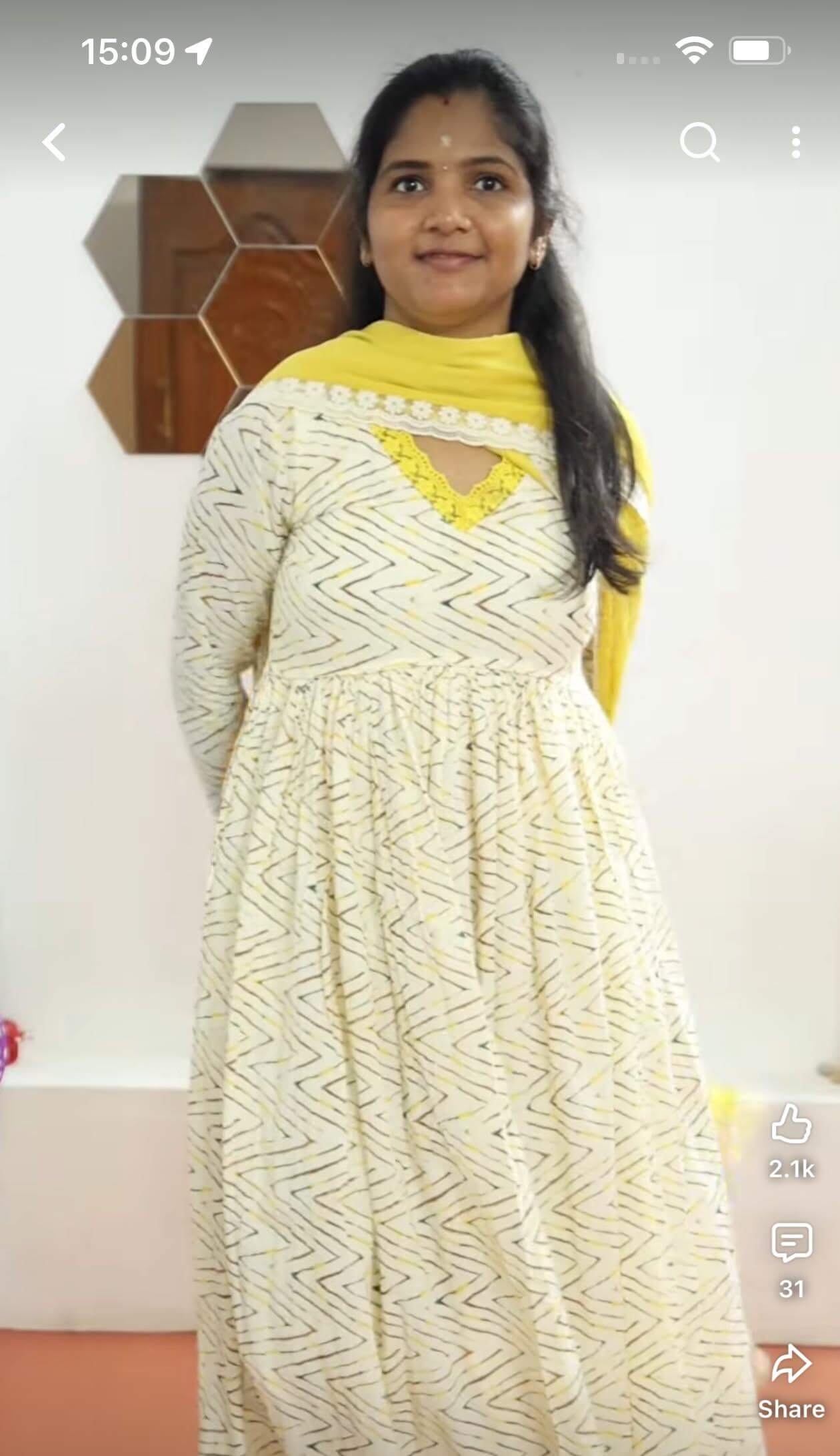 Aliya Lace Work Anarkali
