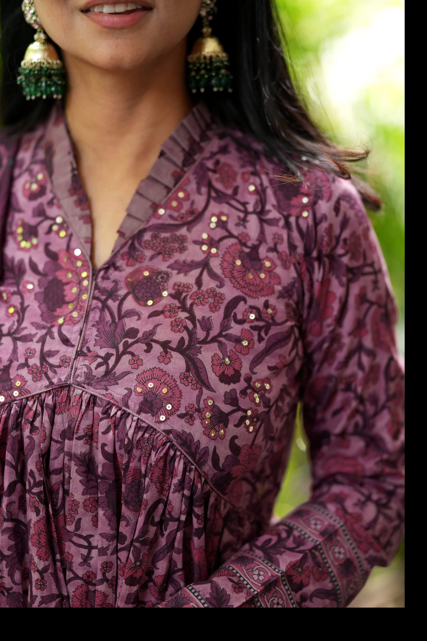 Sequnce work Anarkali