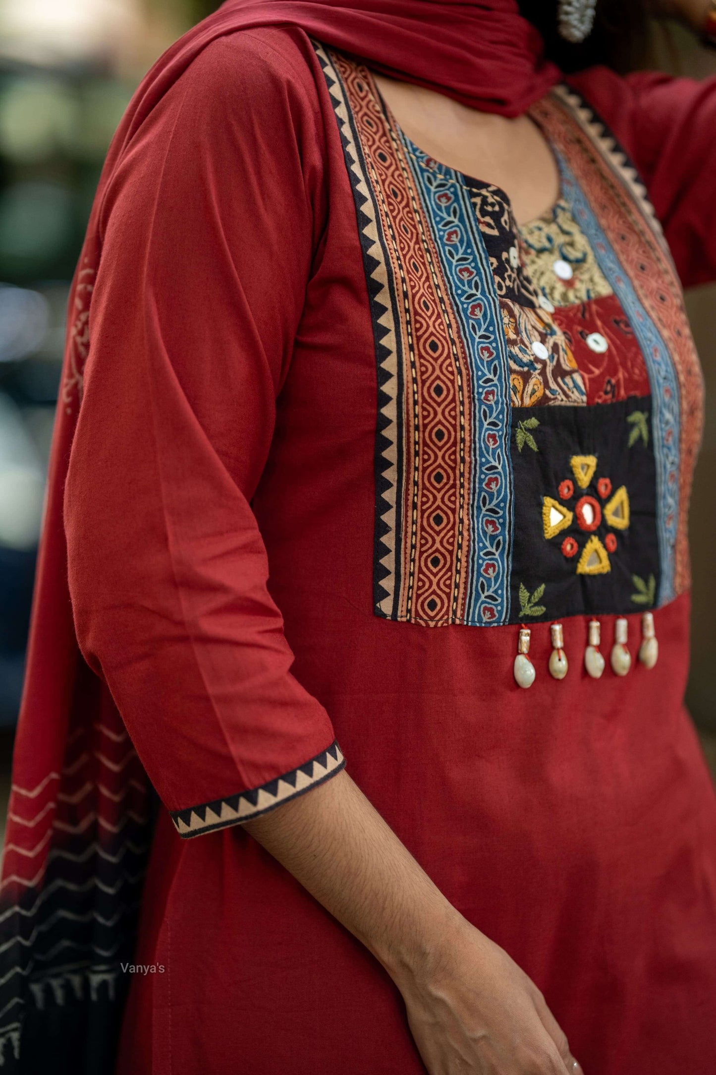 Heritage Cotton - Meharoon Red
