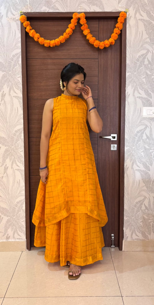 Haldi Traditional Skirt & top