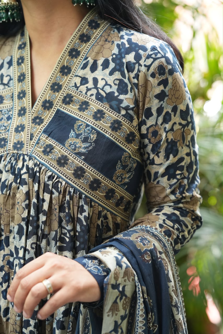 Alia Blue Anarkali