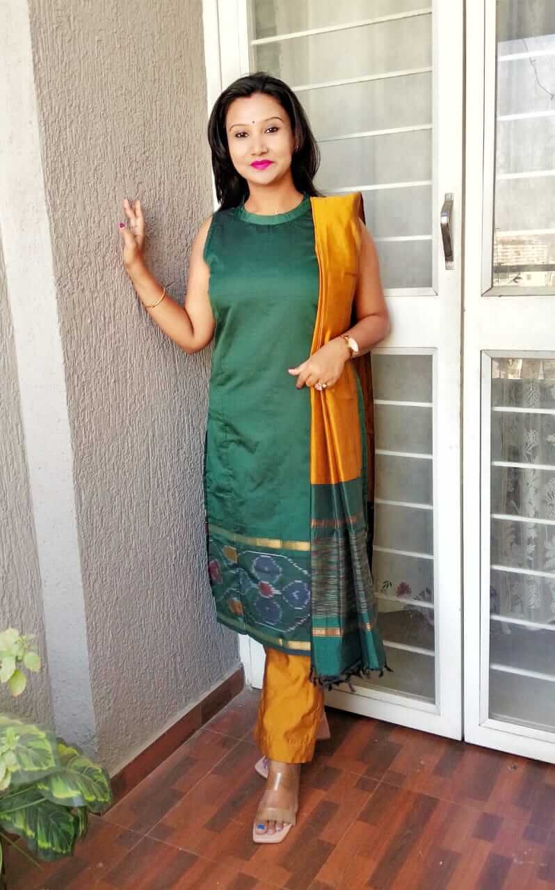 Pochampally Silk Salwar