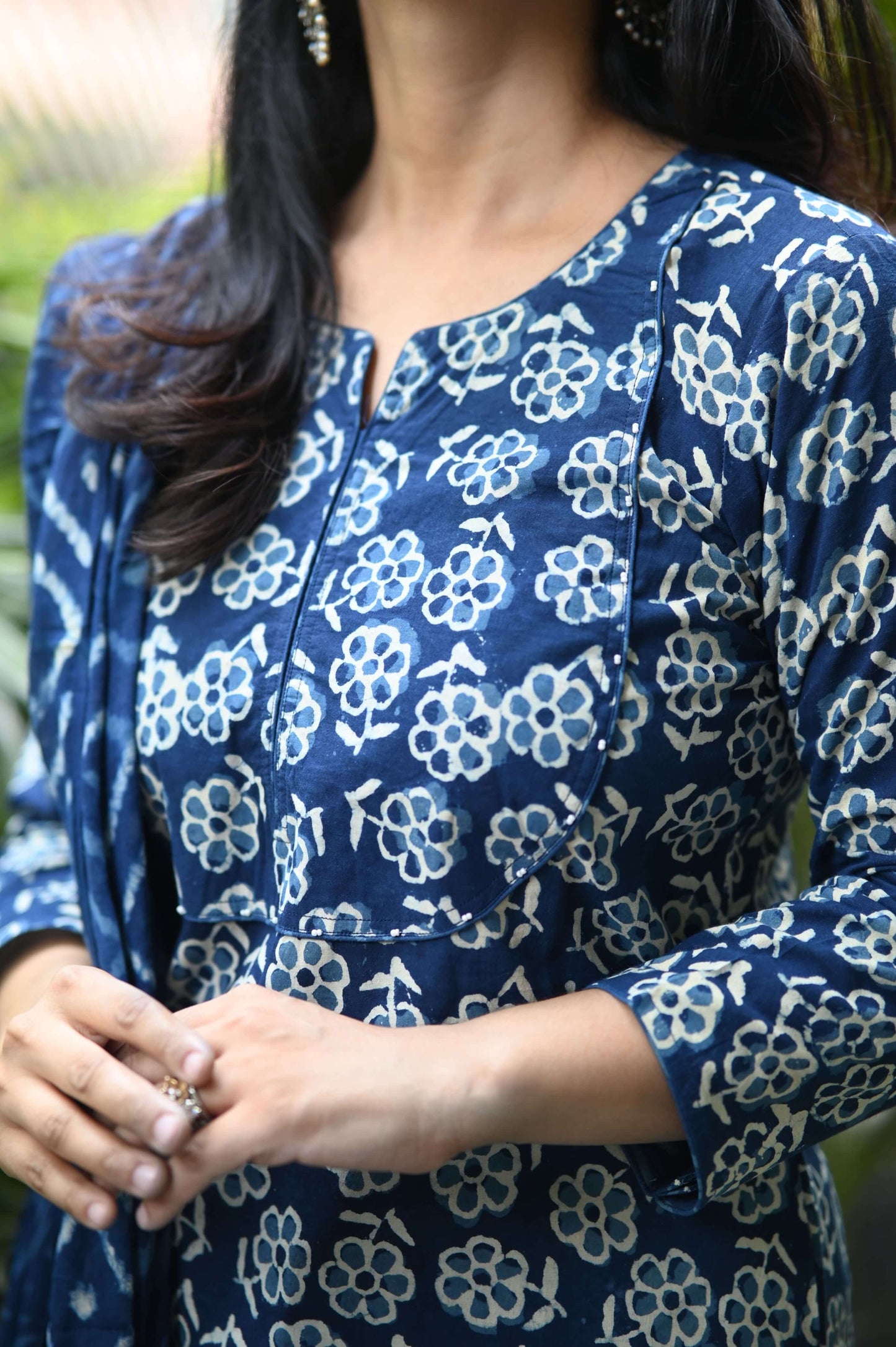 Indigo Handblock set- 3