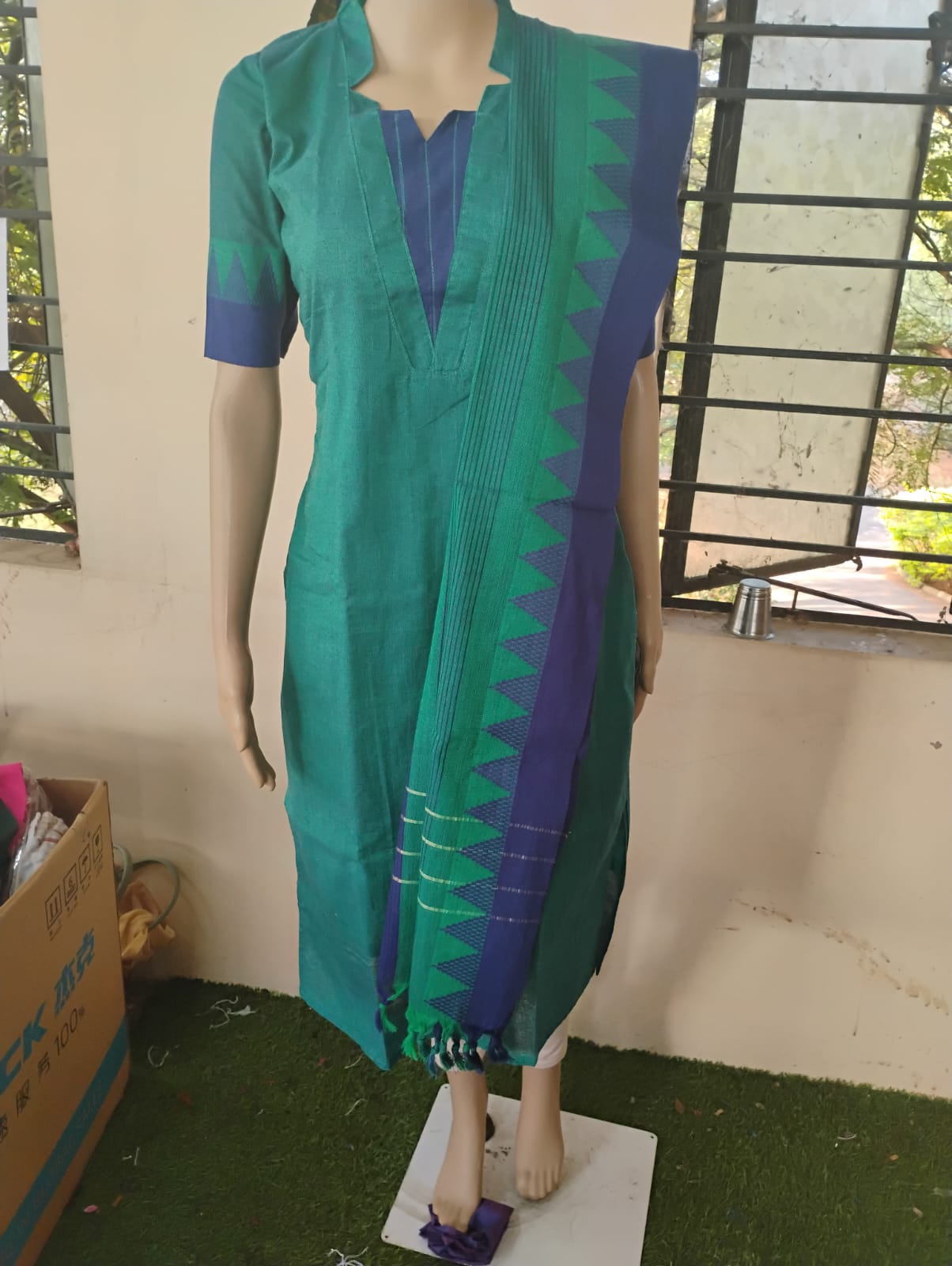 Handloom Star Neck series- 6