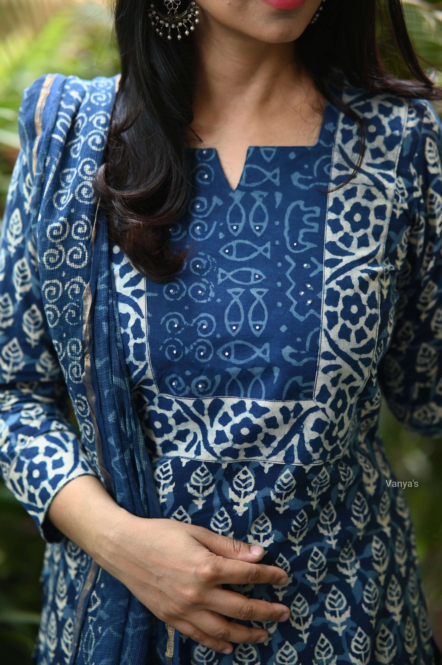 Indigo Bagru Handblock