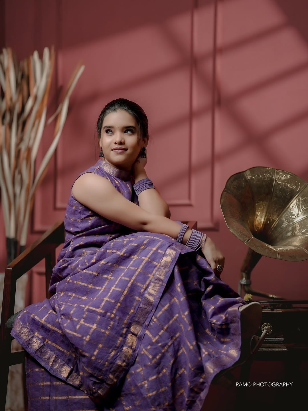 Lilac Traditional Skirt & top