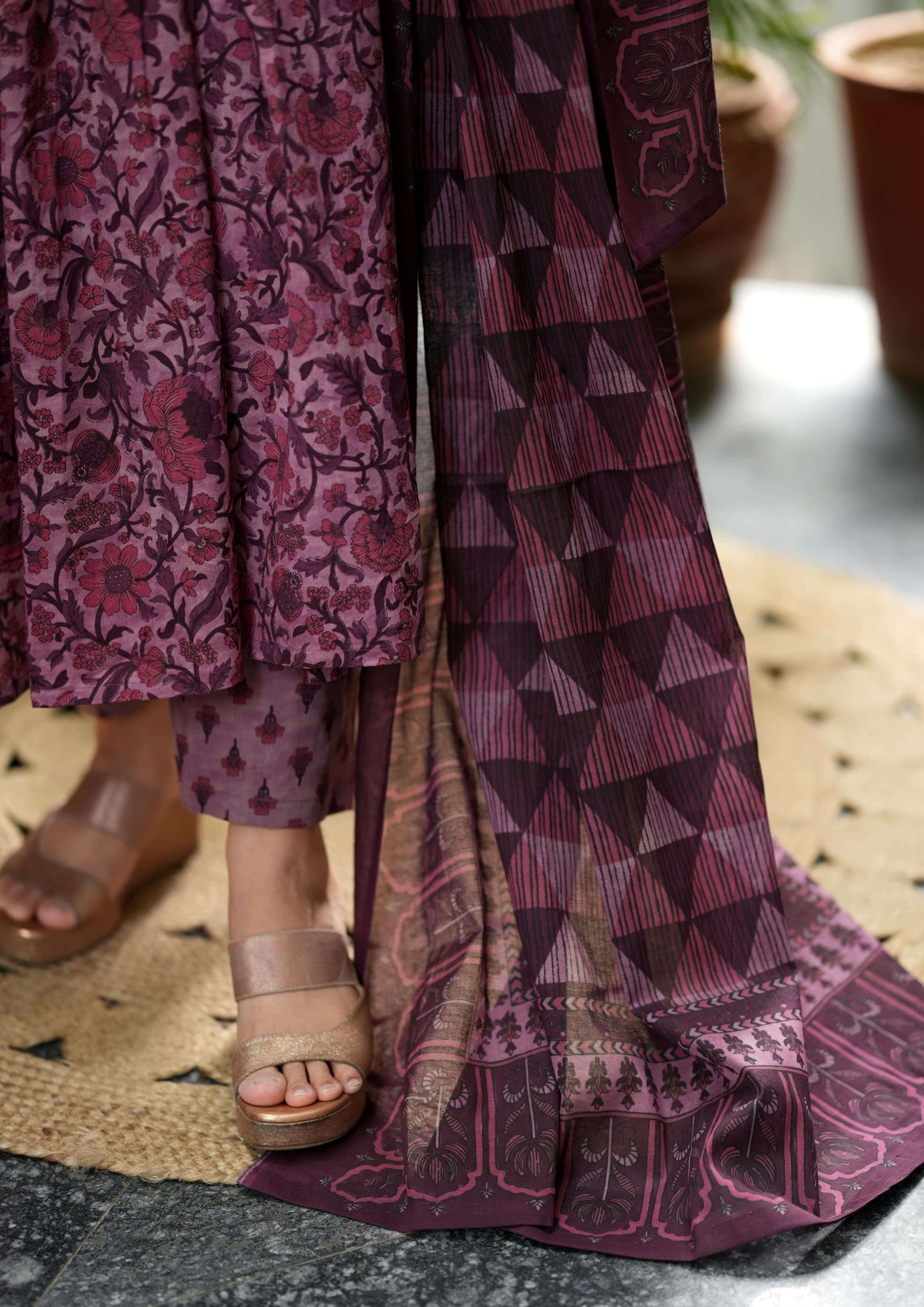 Sequnce work Anarkali