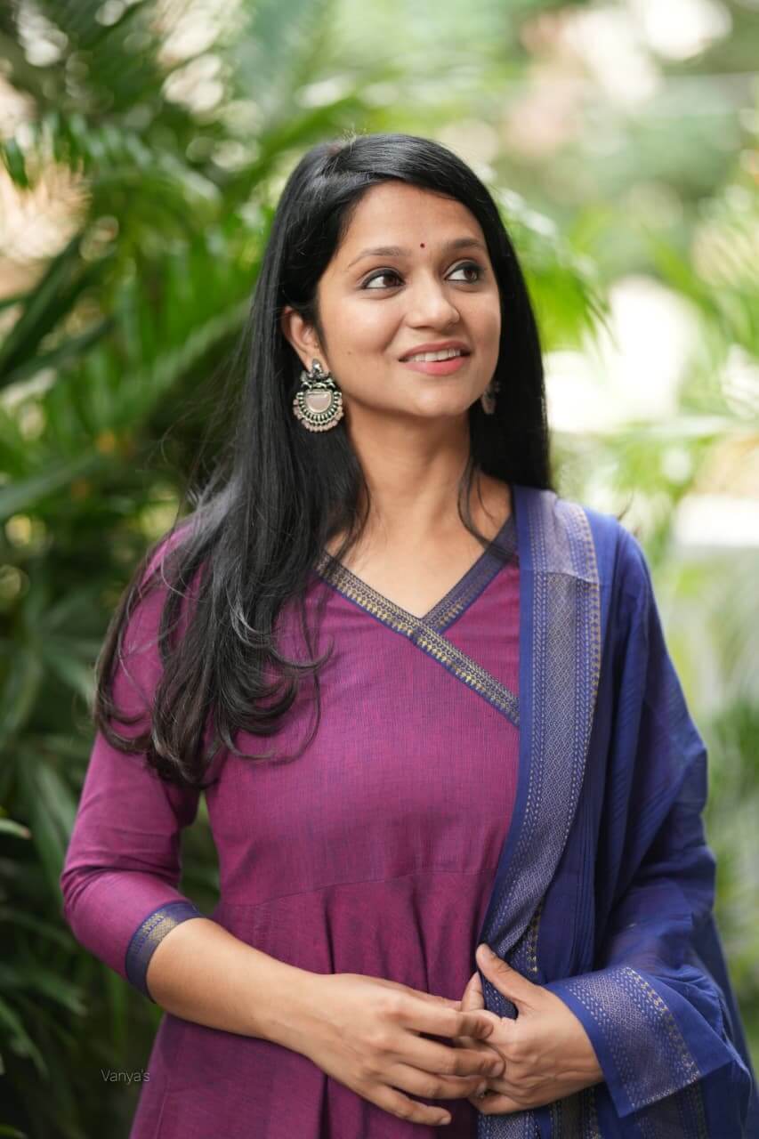 Zari Border Anarkali