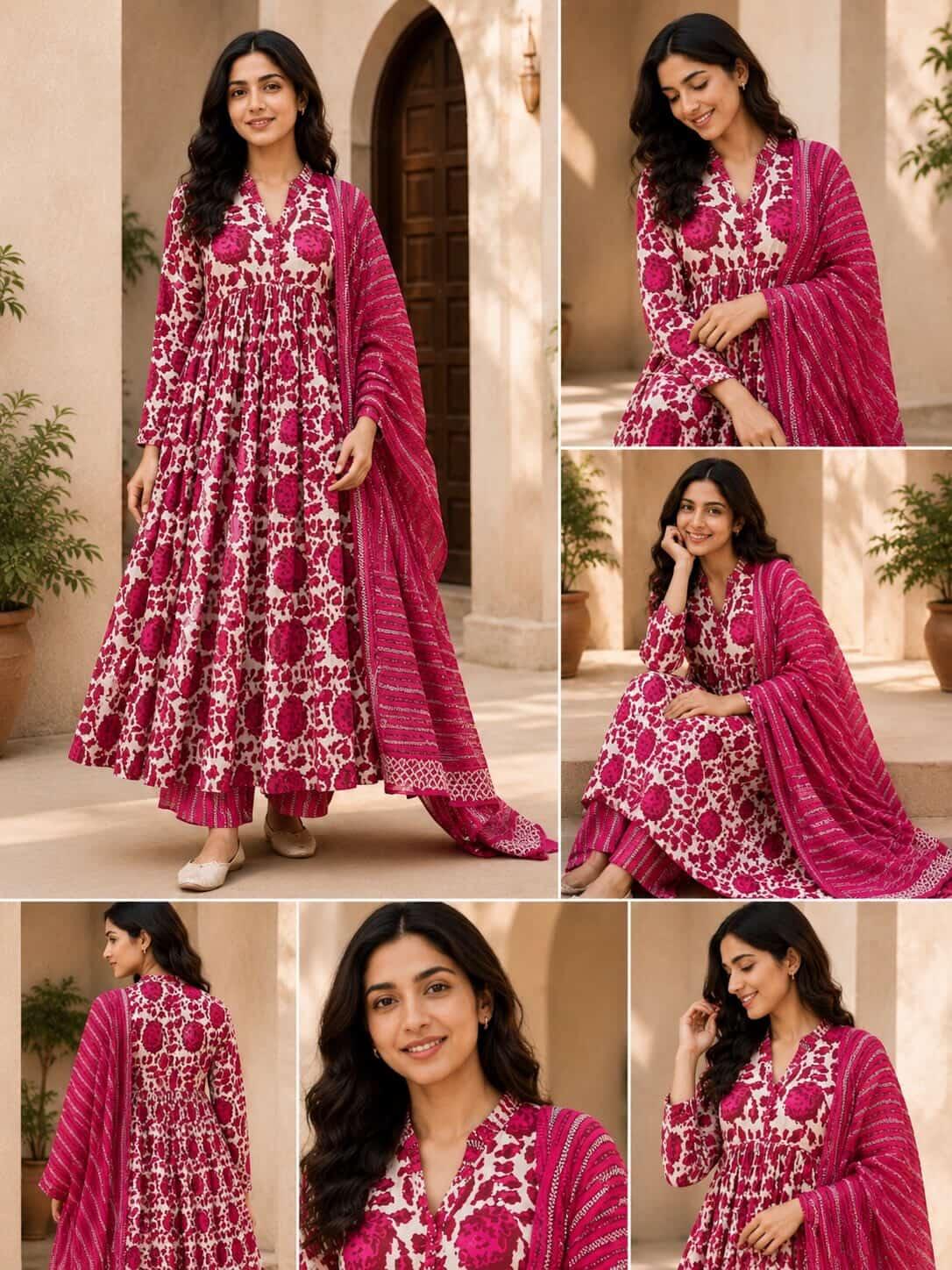 Aalia Pink pattern