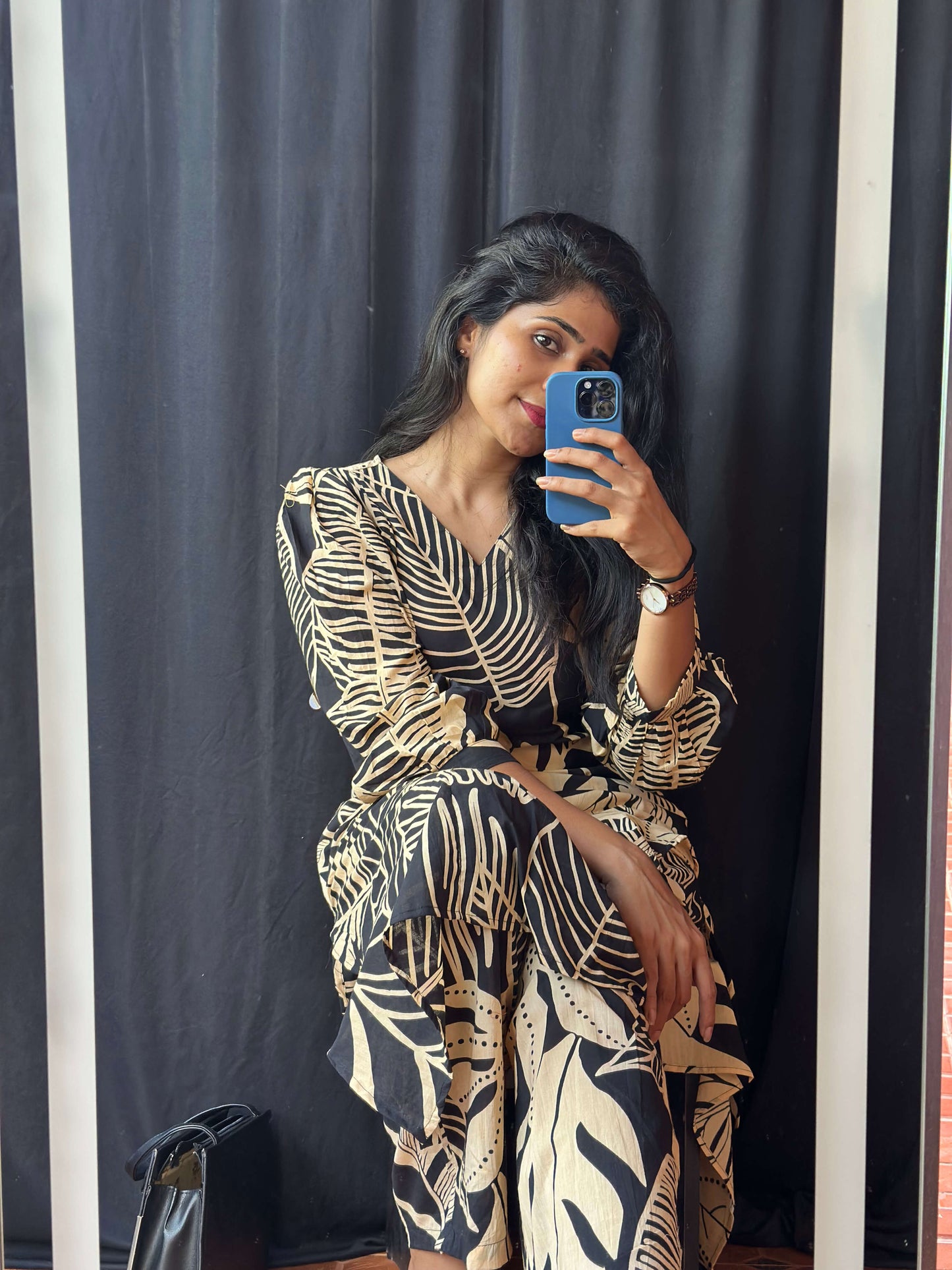 Black Full Sleeve Coset