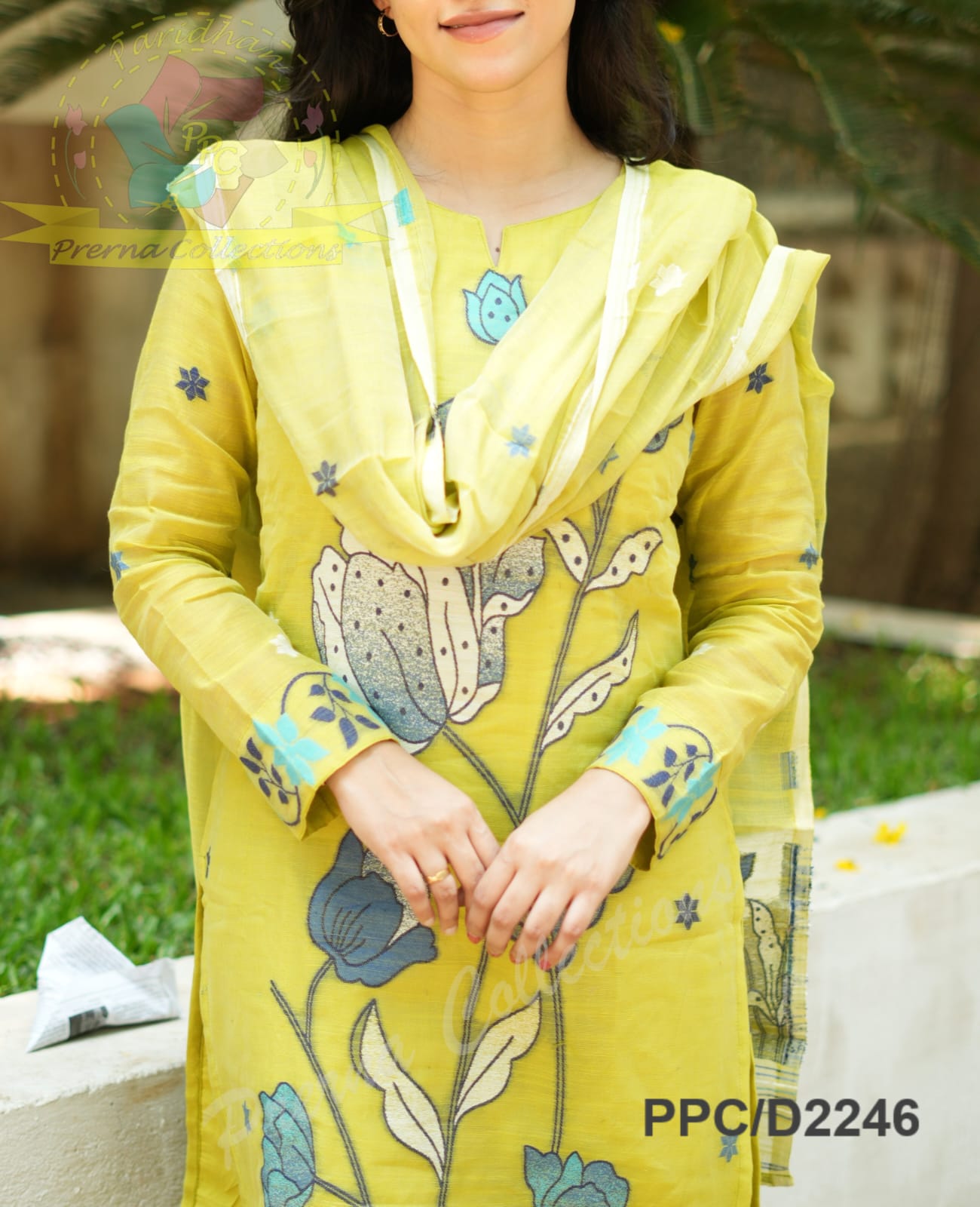 Embroidery Salwar Jamdani