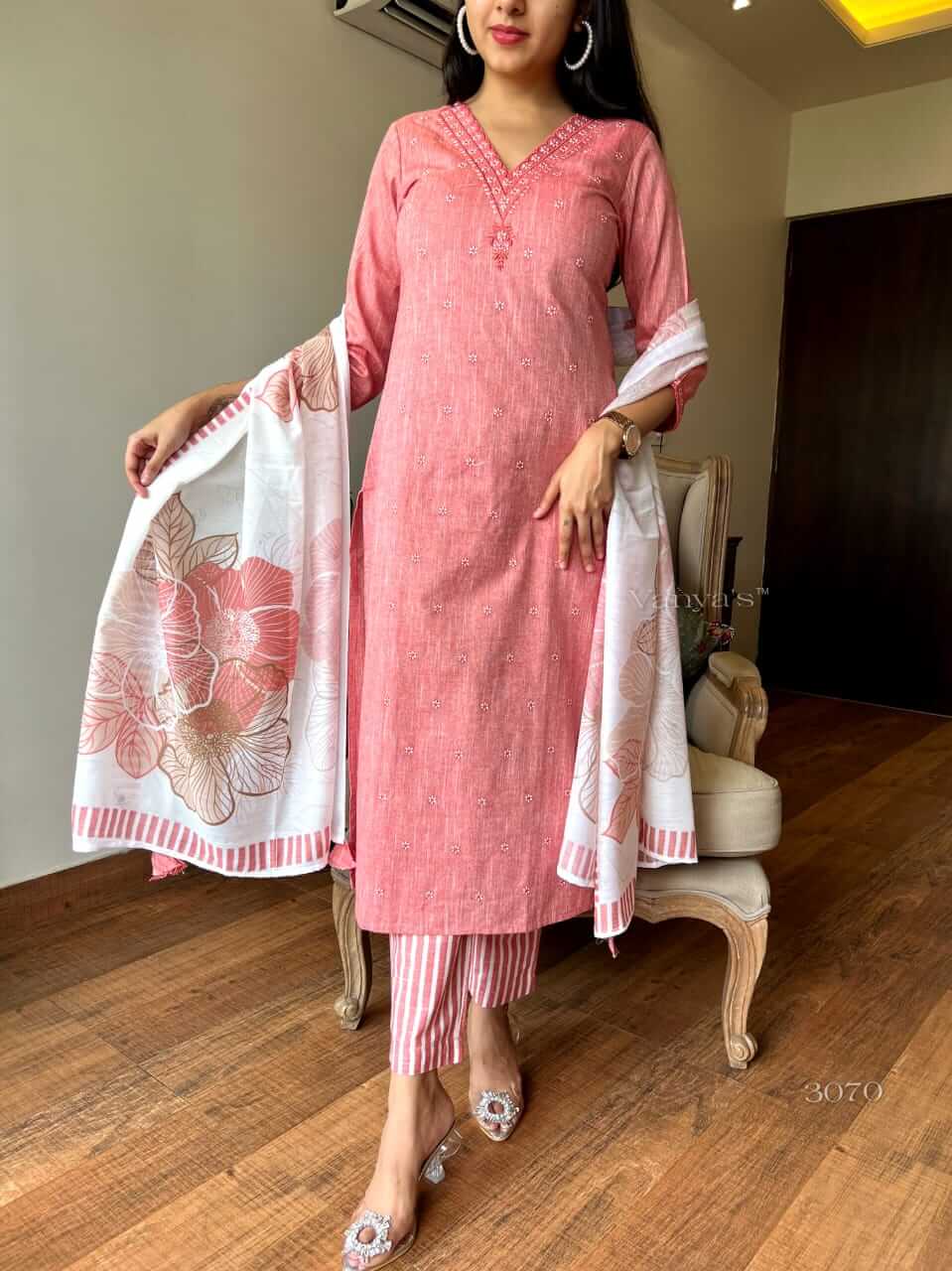 Khadi embroidery