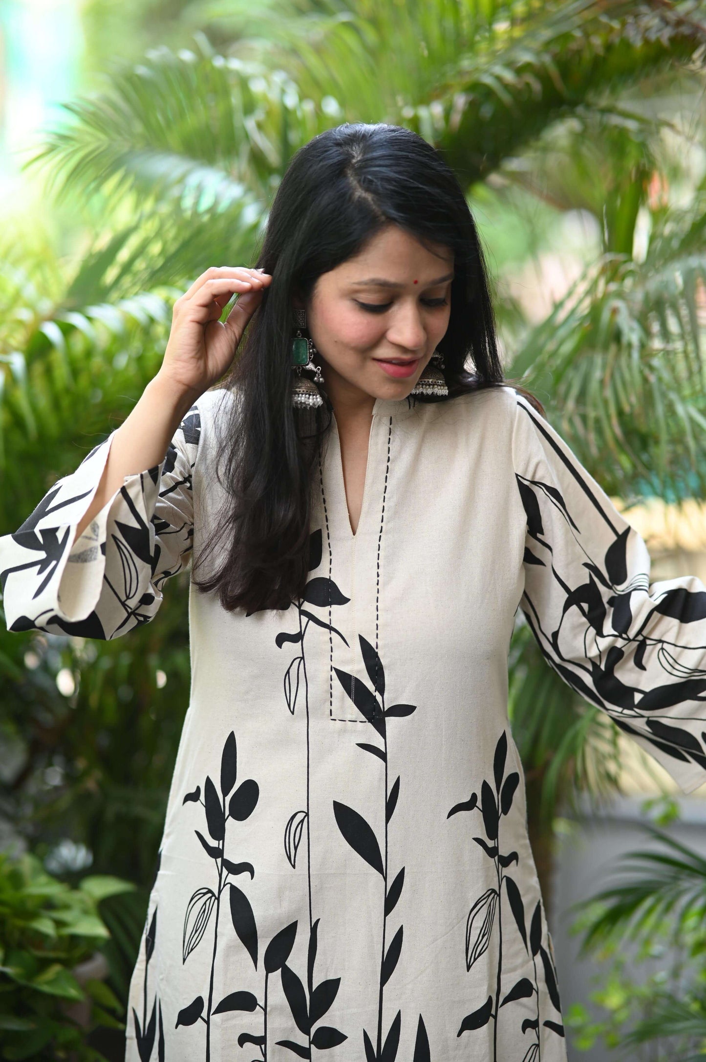 Minimal Kantha - Black Co Set