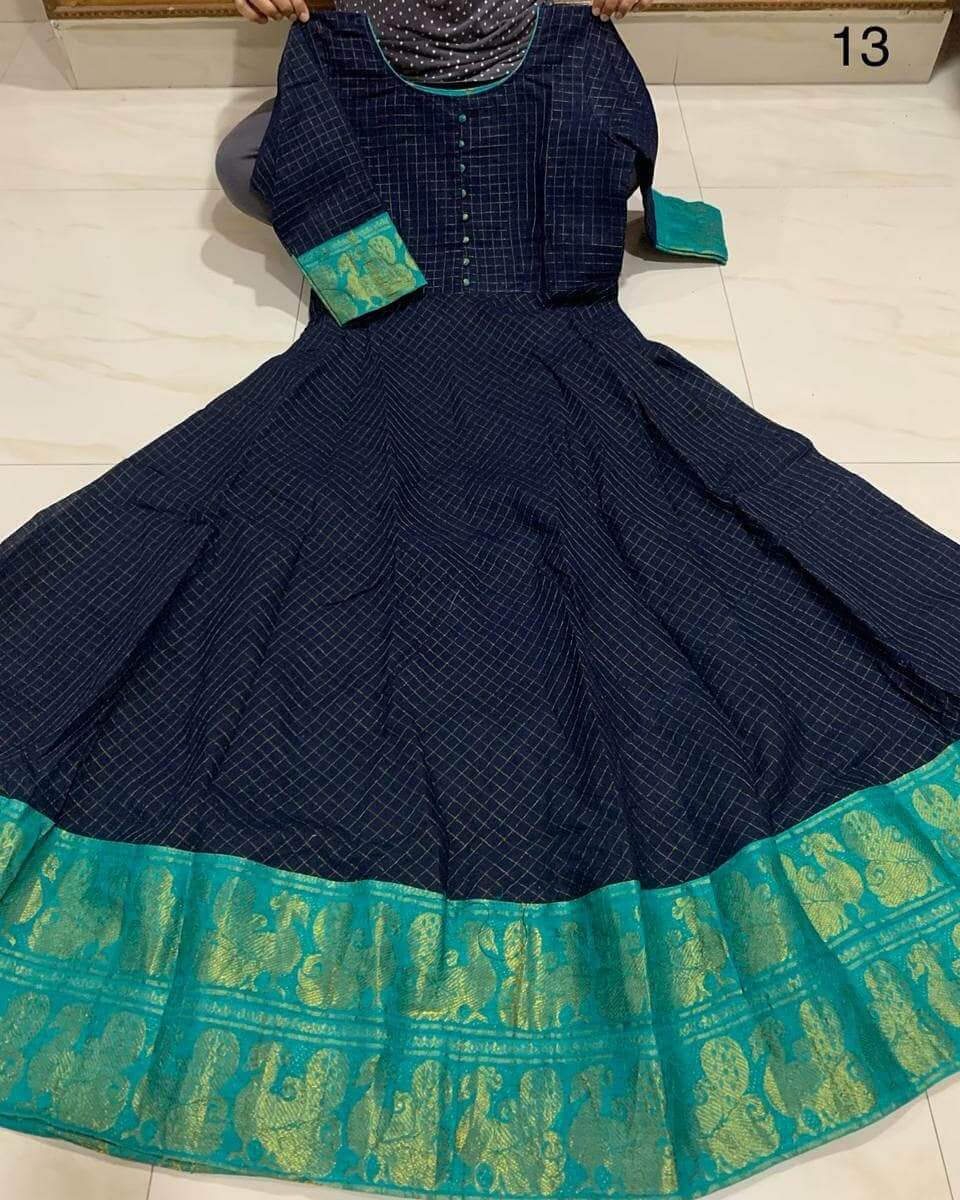 Anarakali Navy Blue