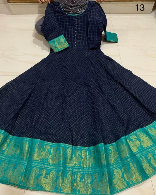 Anarakali Navy Blue