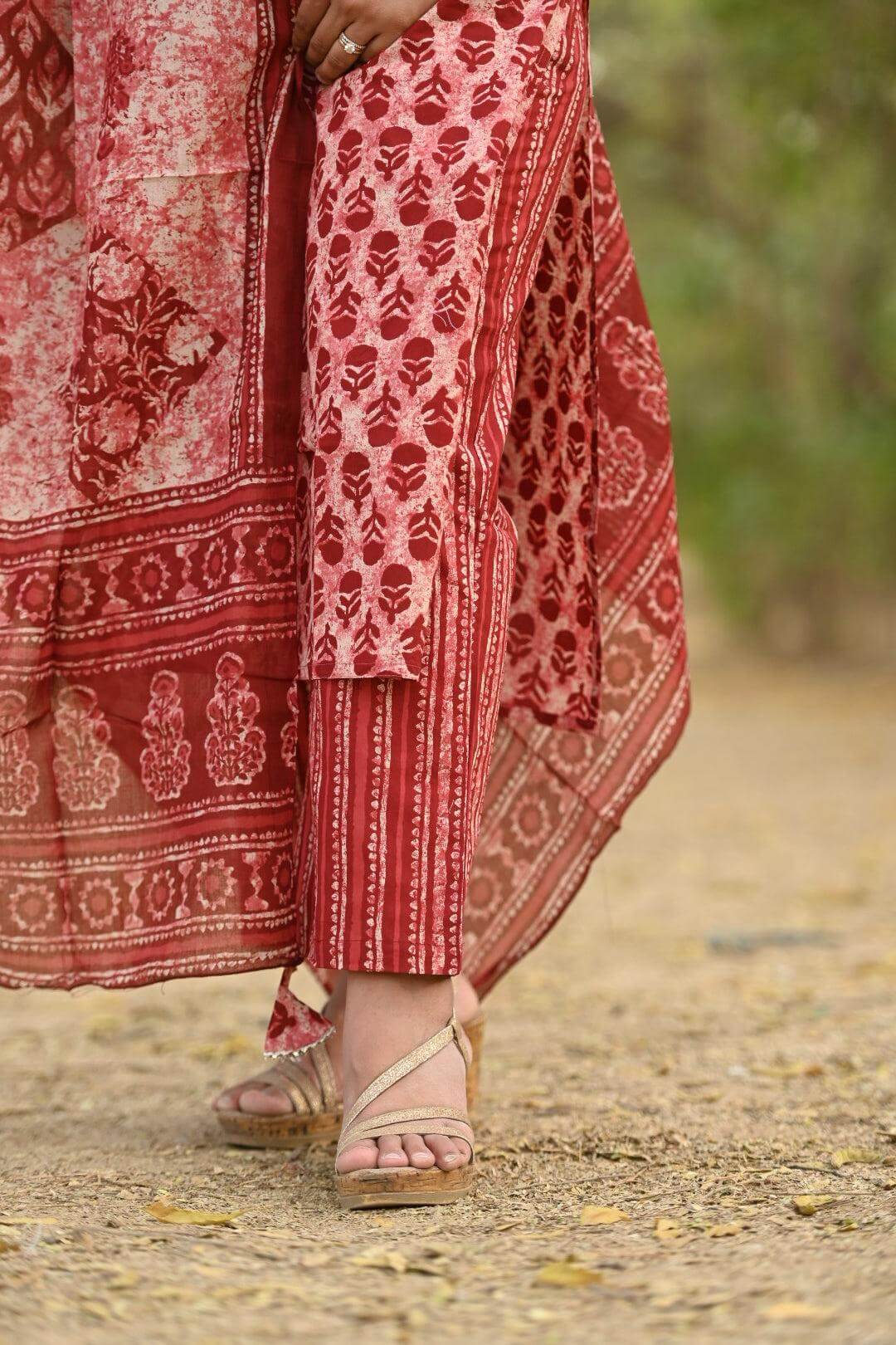 Bagru Kurti