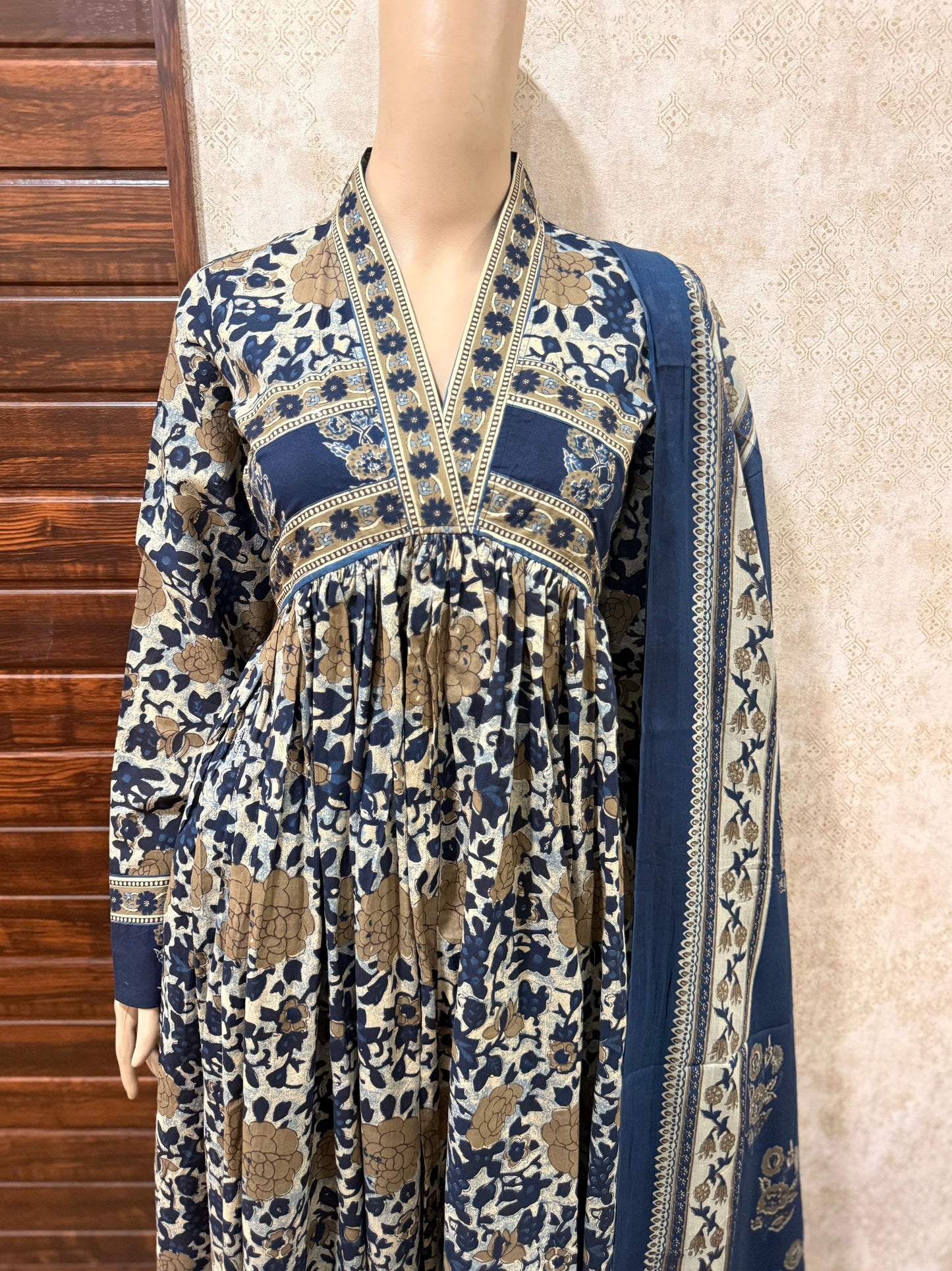 Alia Blue Anarkali