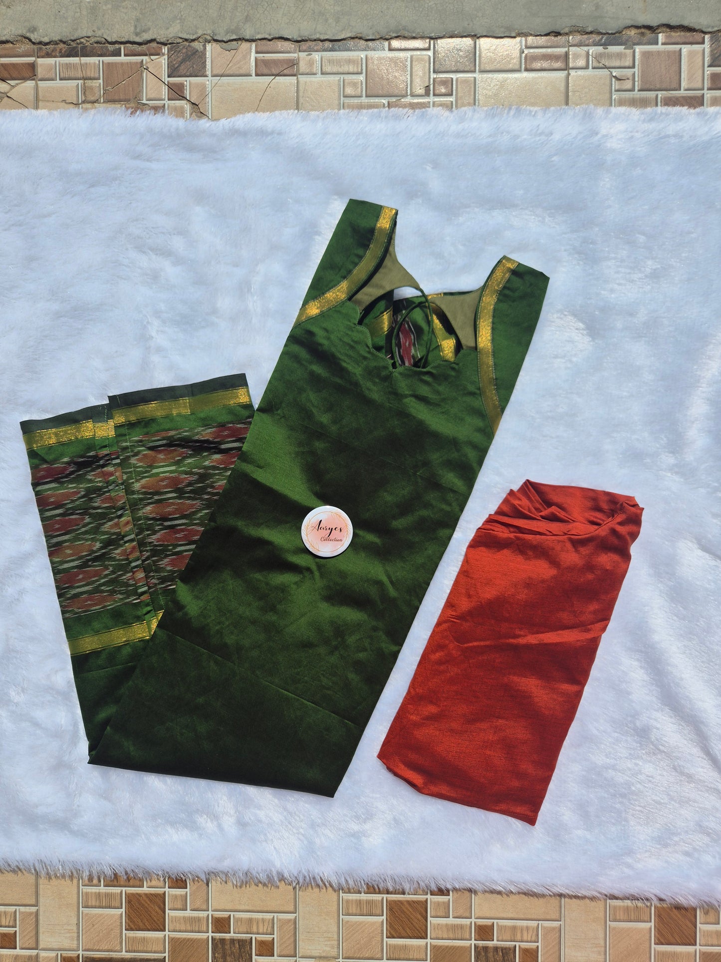 Scalop Pochamplly Silk