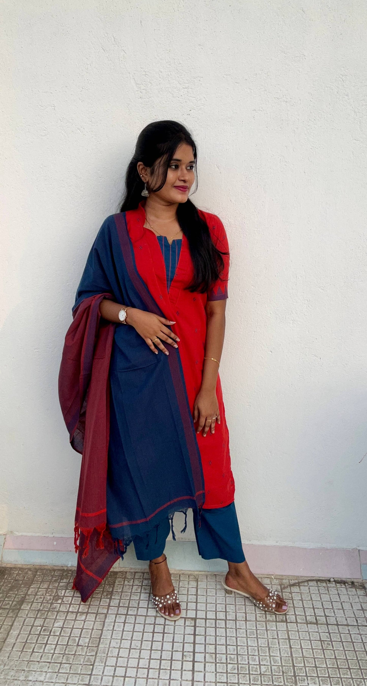 Handloom Star Neck series- 7