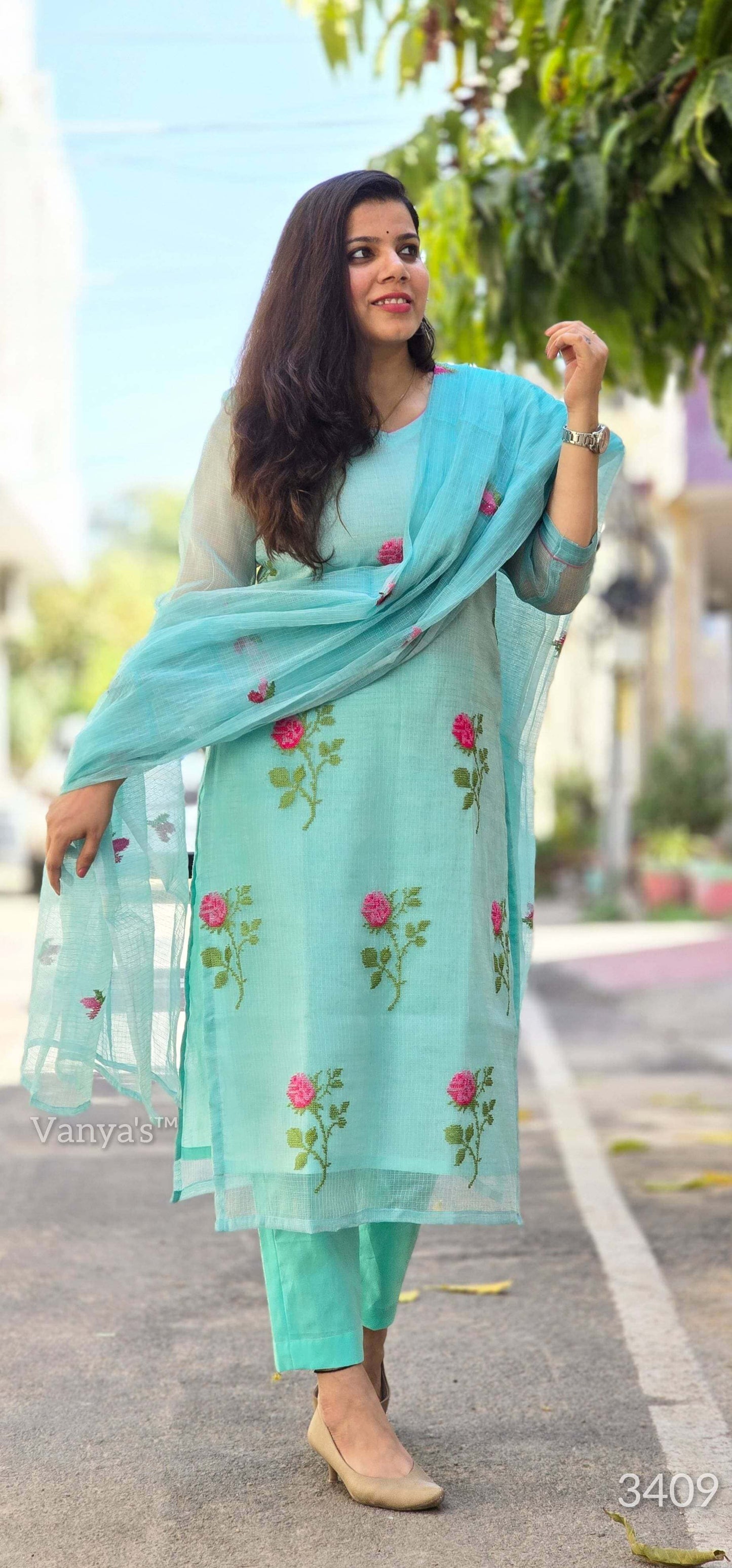 Kota Doria - Sea Blue